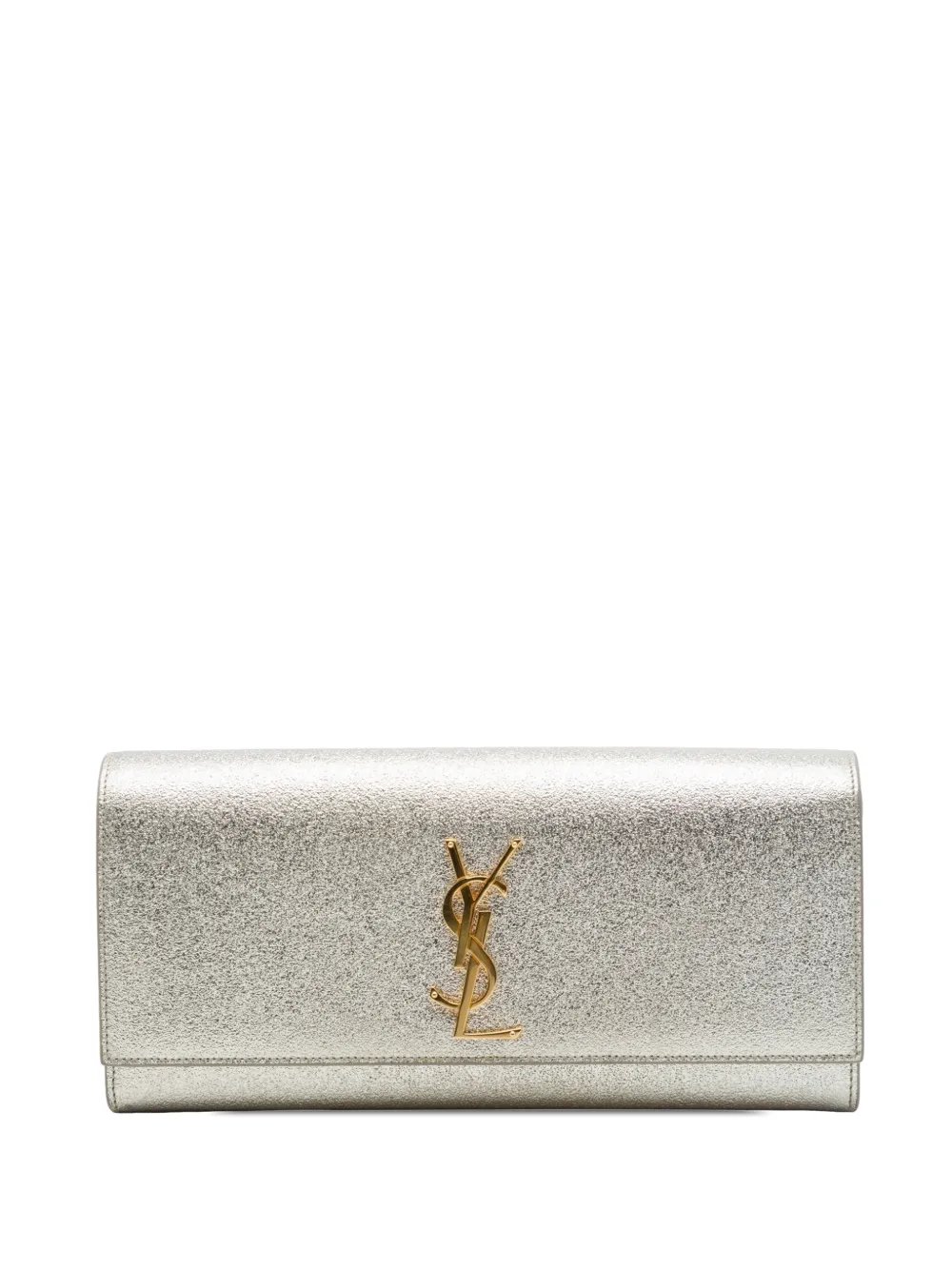 2015 Metallic Calfskin Cassandre clutch bag