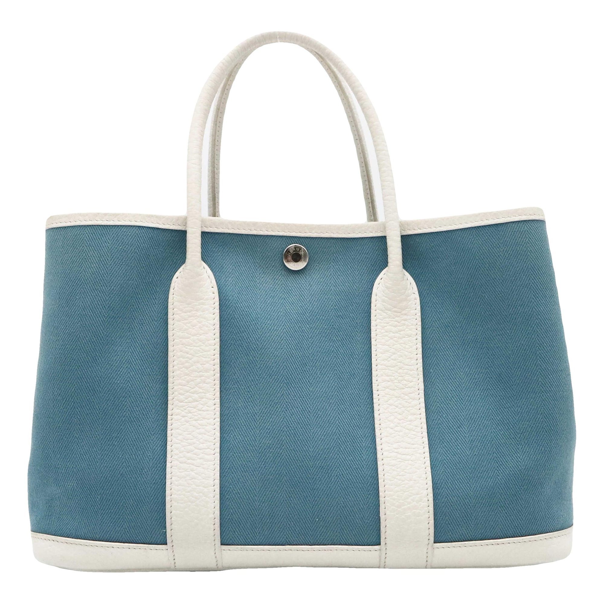 Garden Party leather handbag
