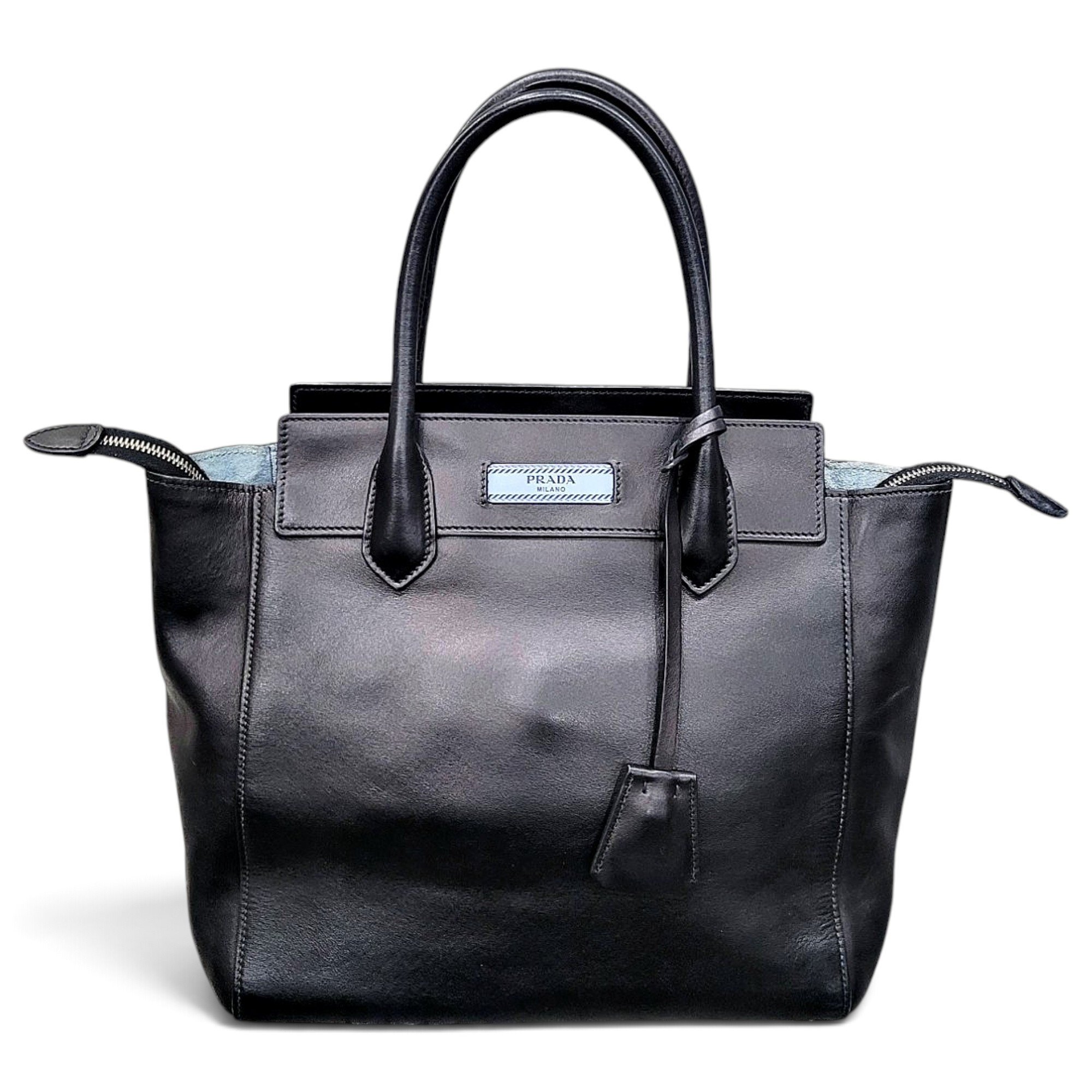 Leather tote