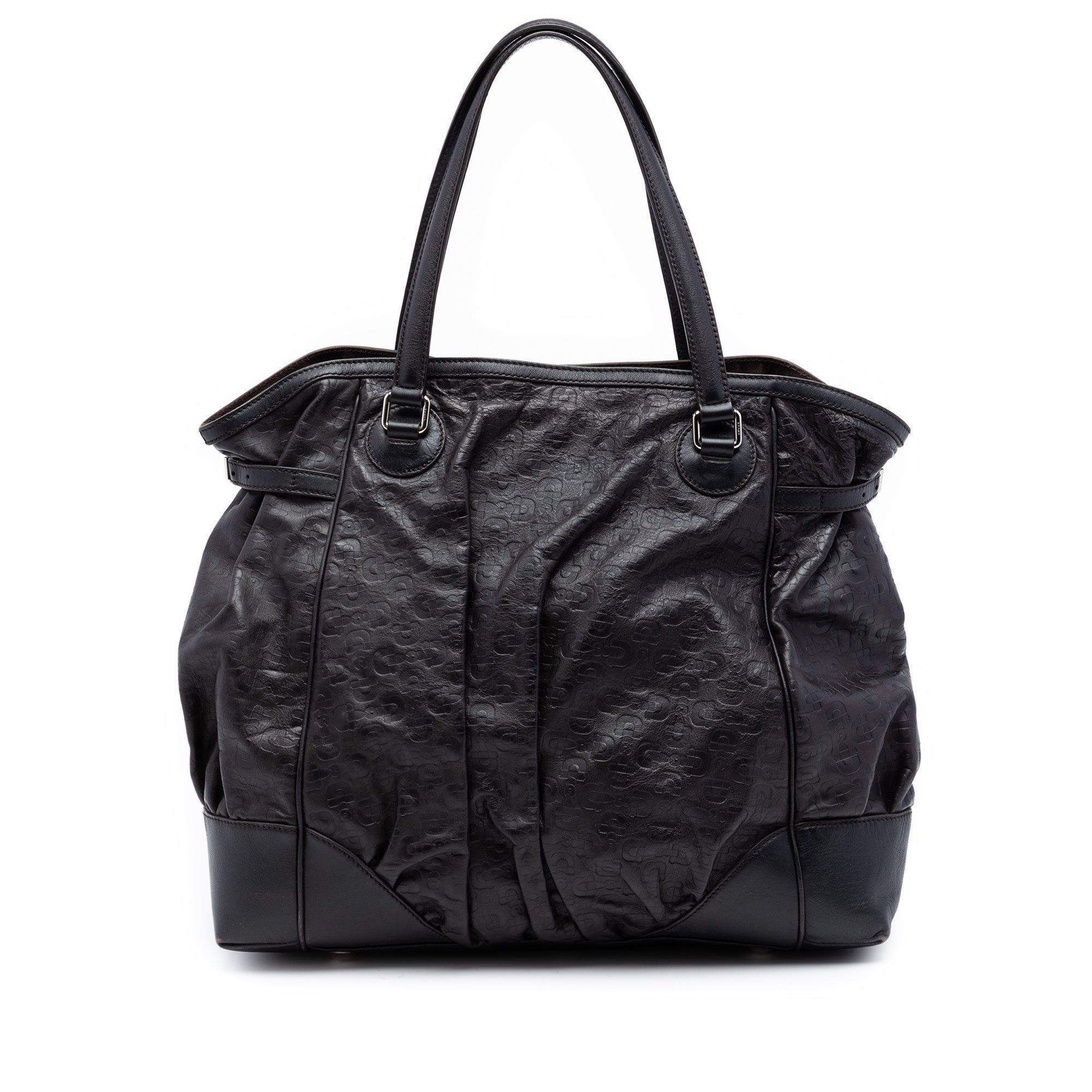 Leather tote