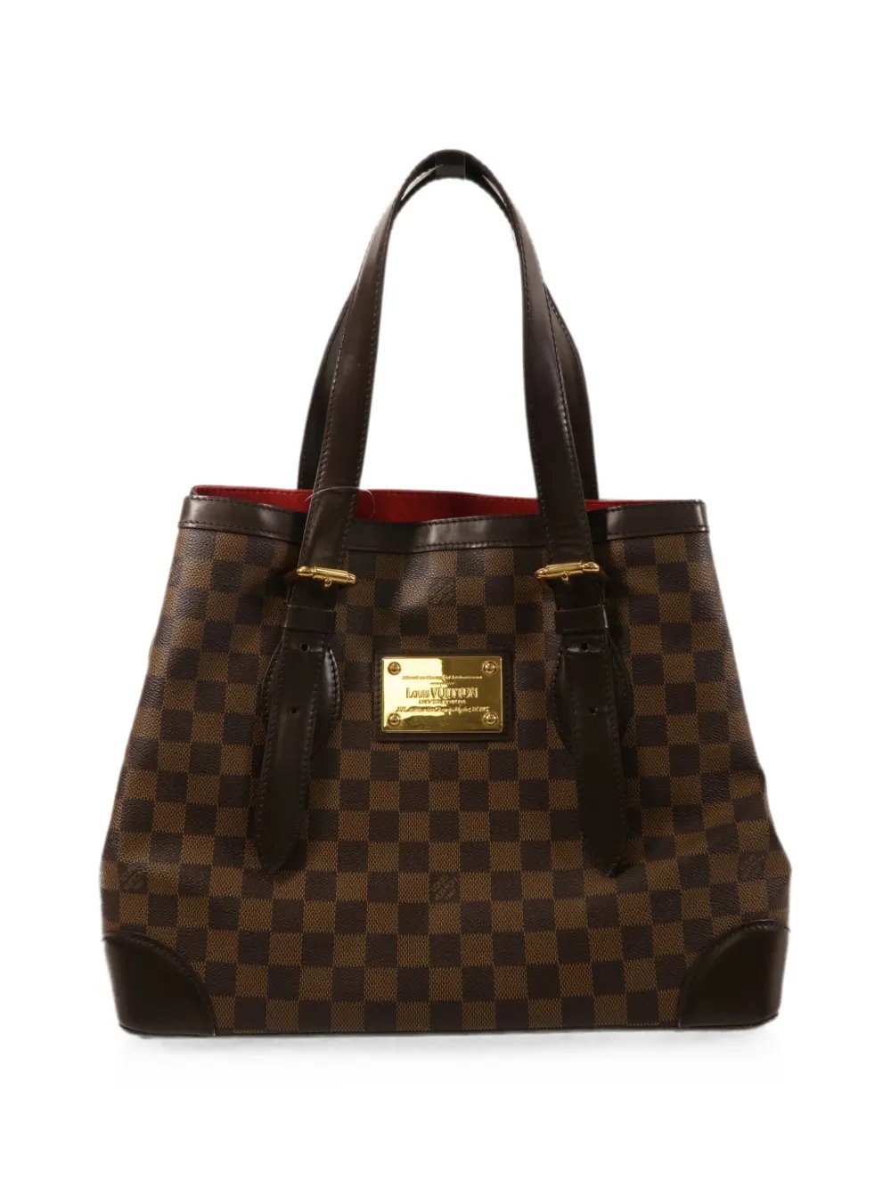 Damier Ebène Hampstead MM shoulder tote bag