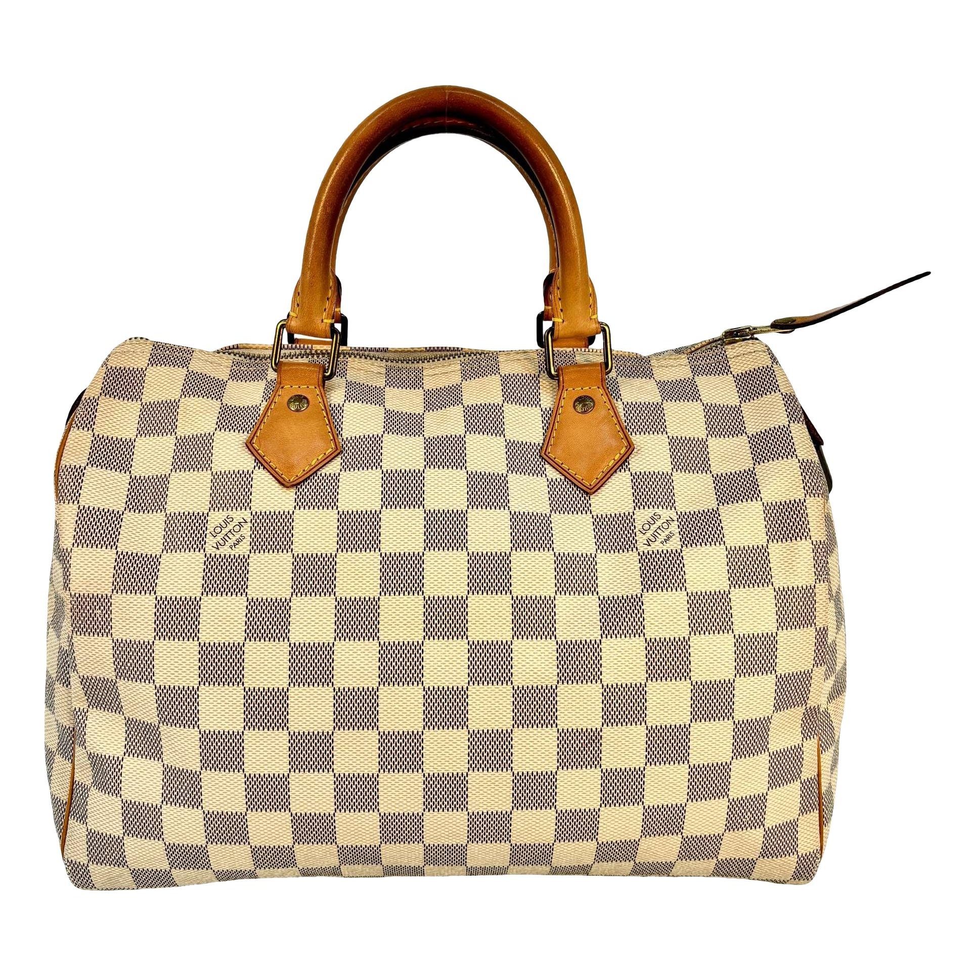 Speedy leather handbag