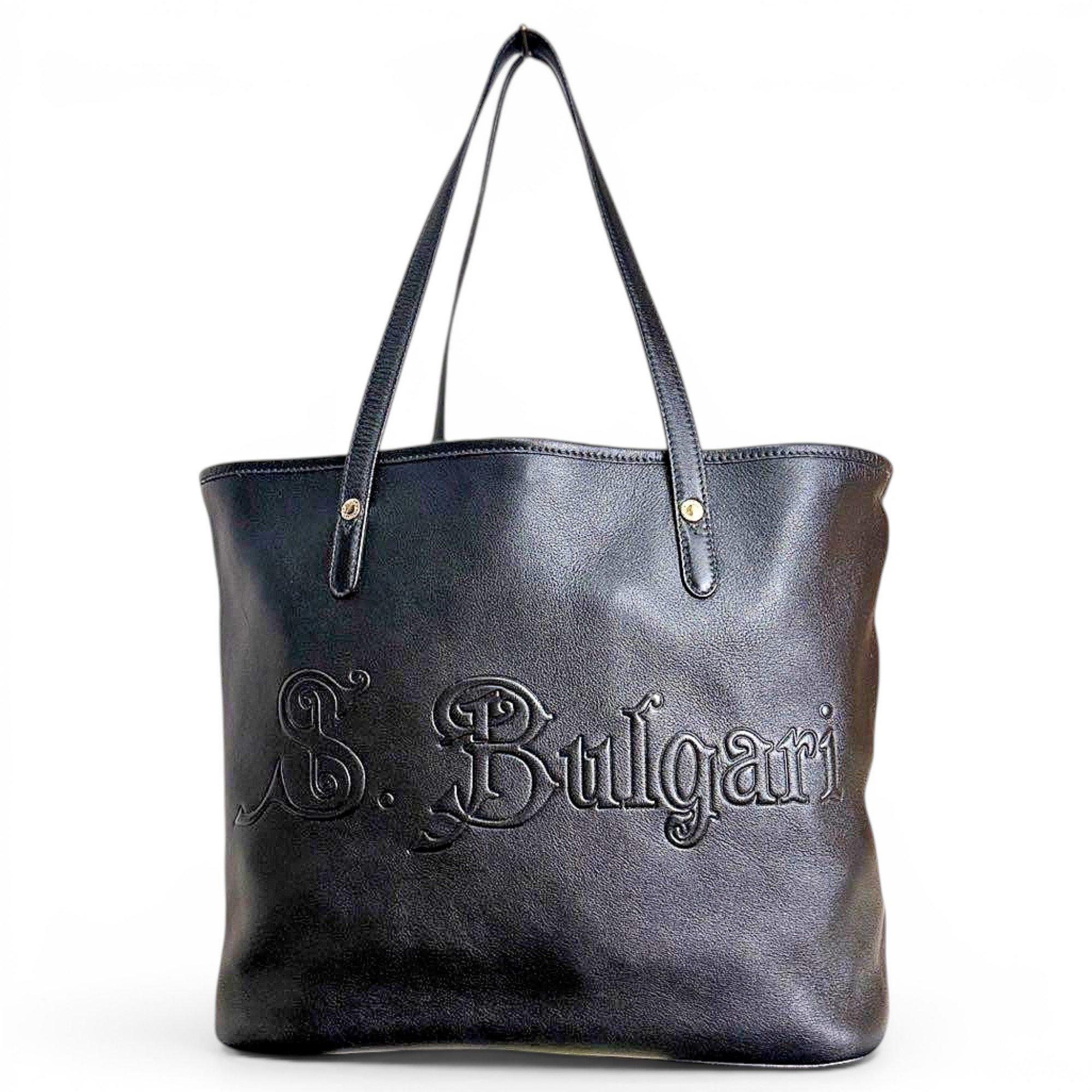Leather tote
