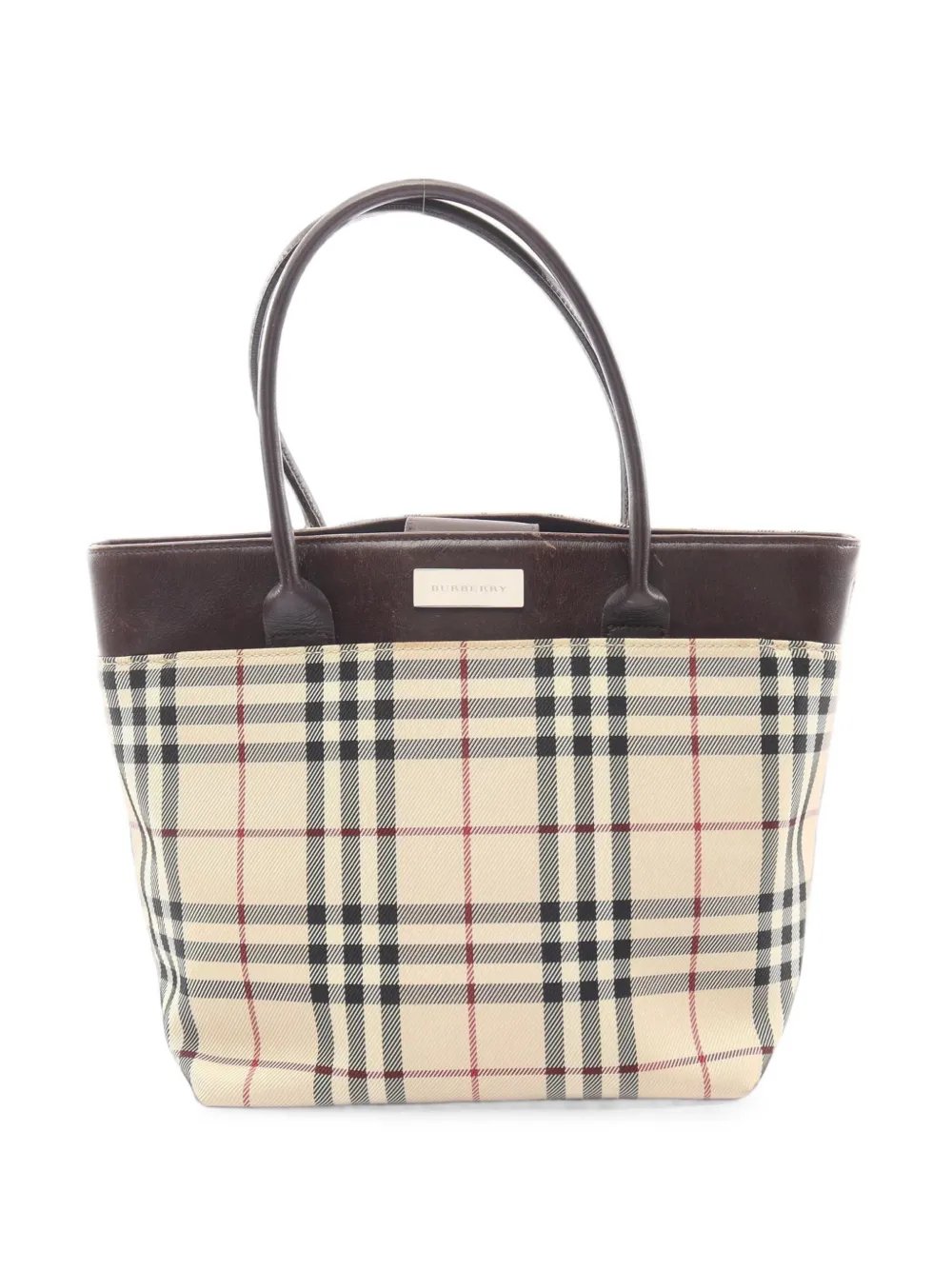 2000s Nova Check tote bag