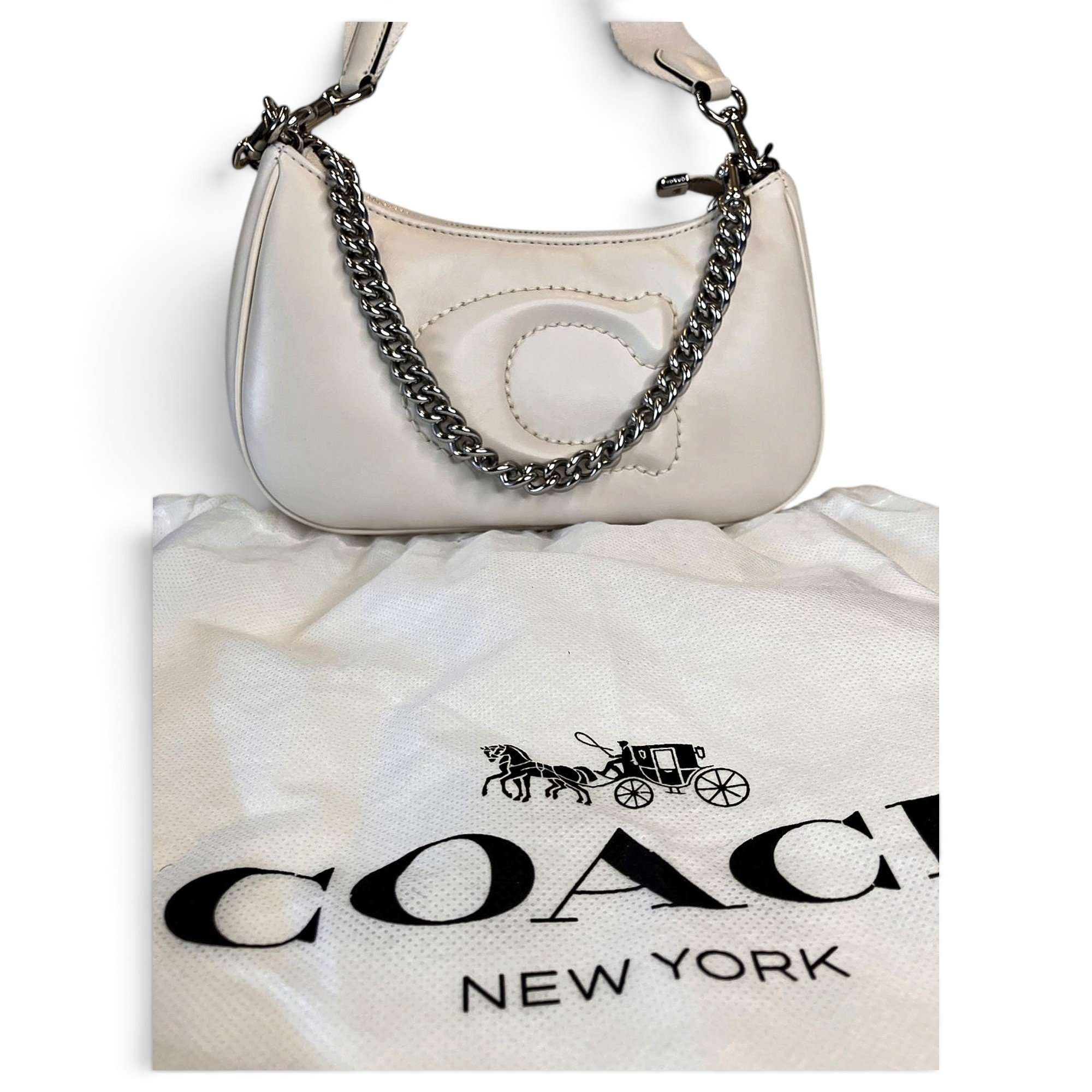 Leather crossbody bag