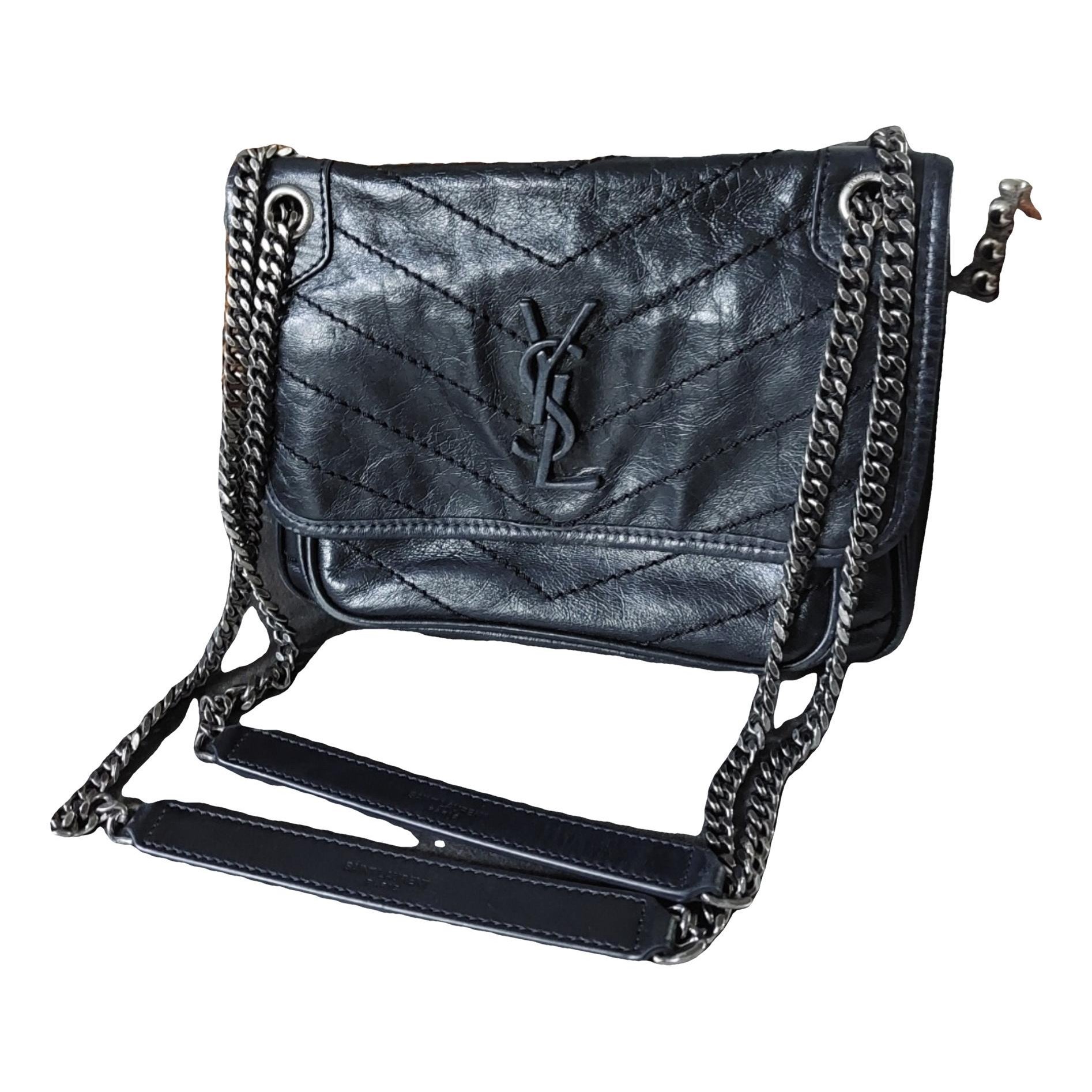 Niki leather crossbody bag