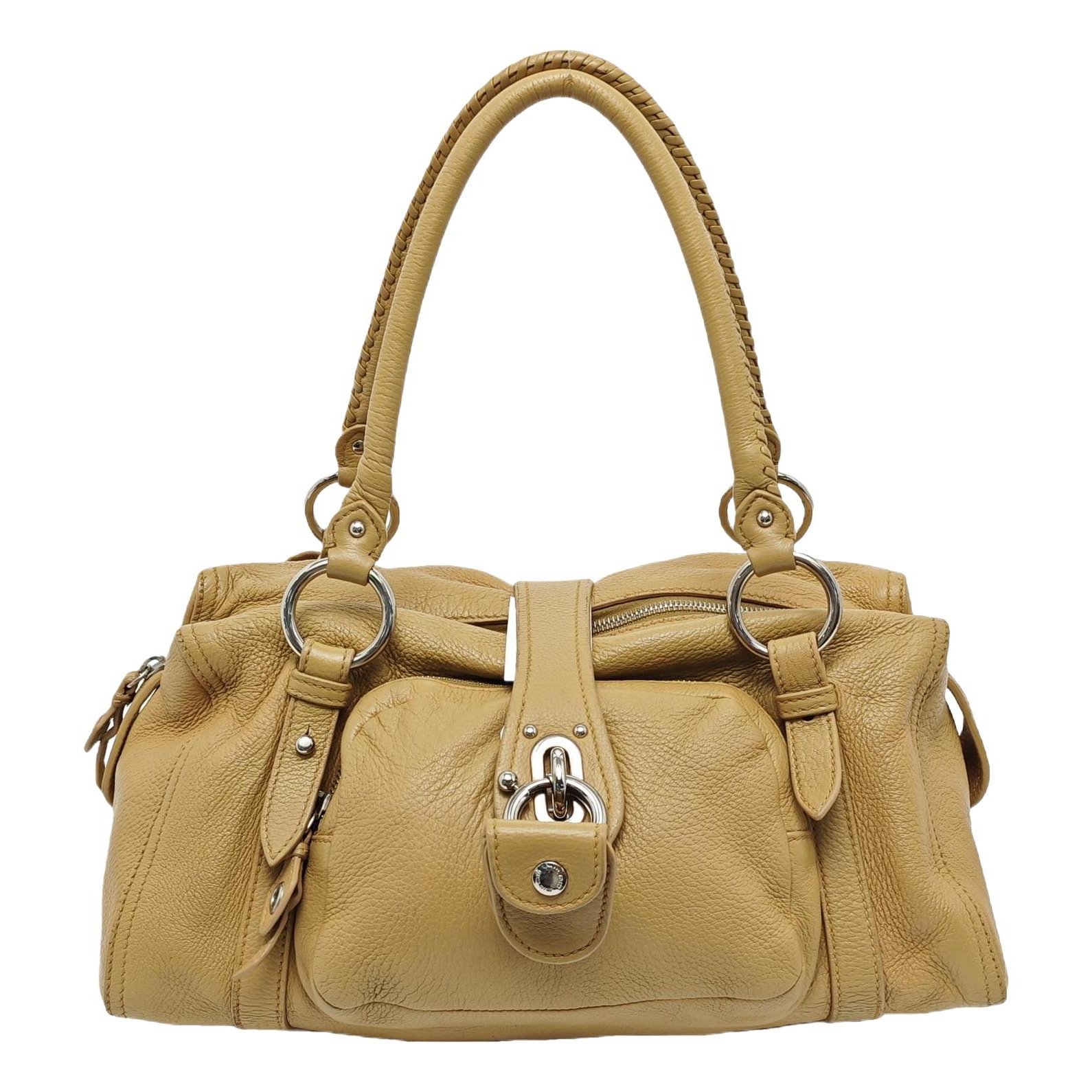 Leather tote