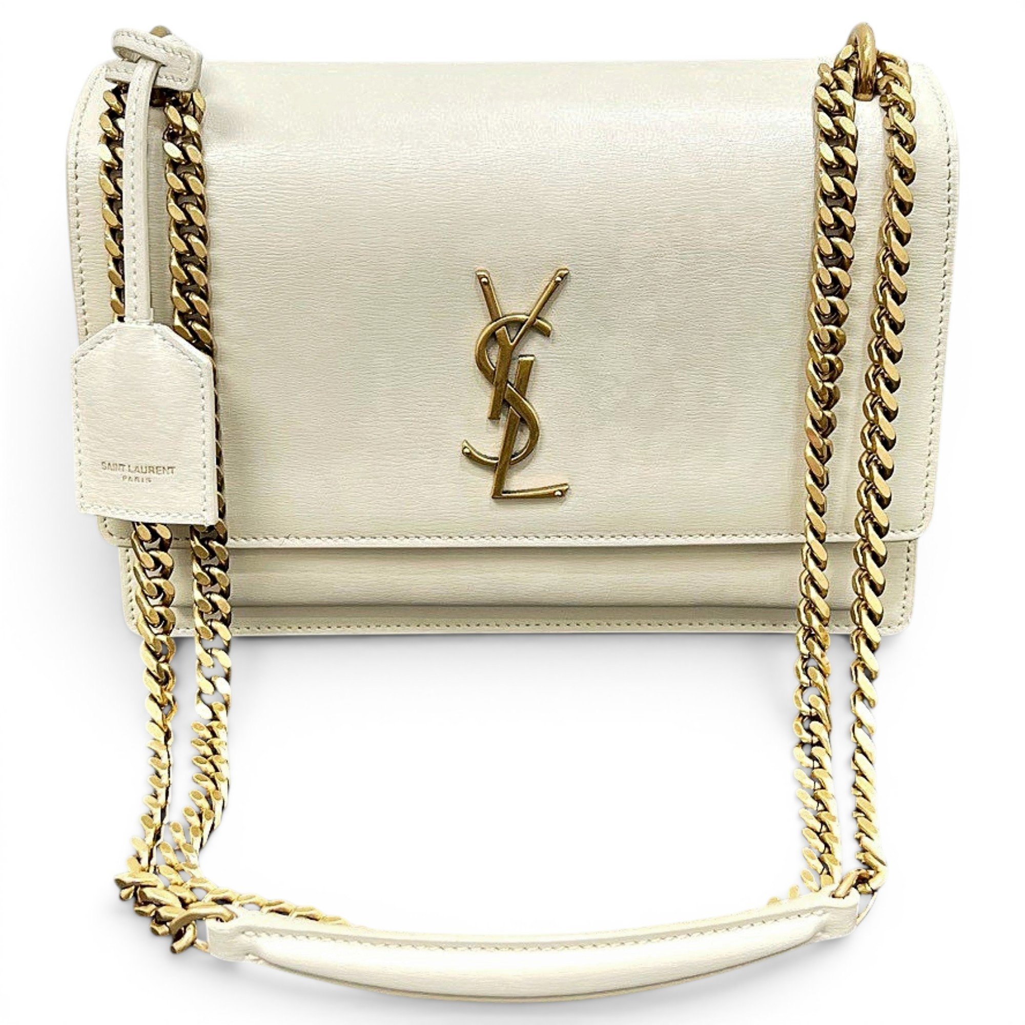 Sunset leather crossbody bag