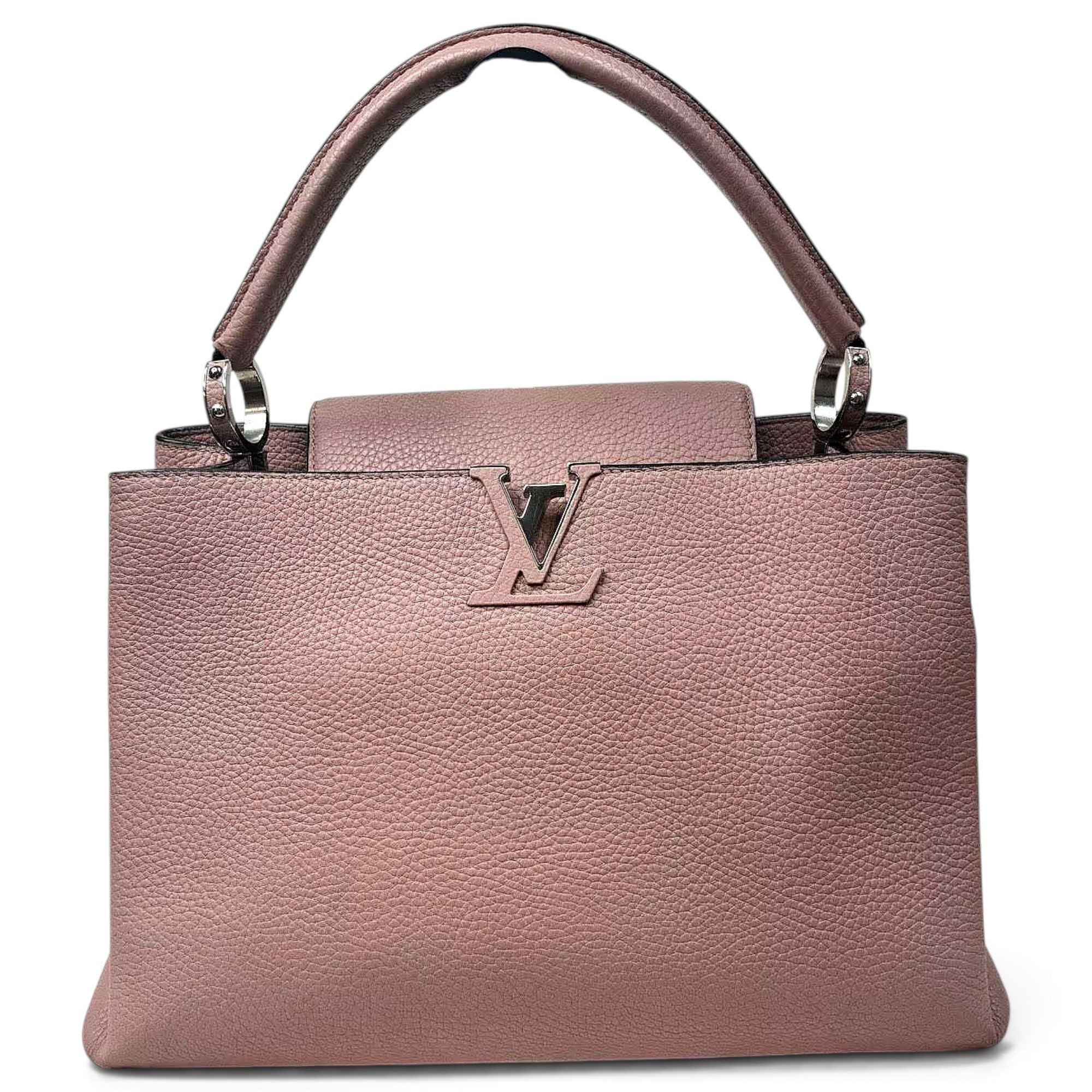 Capucines leather handbag
