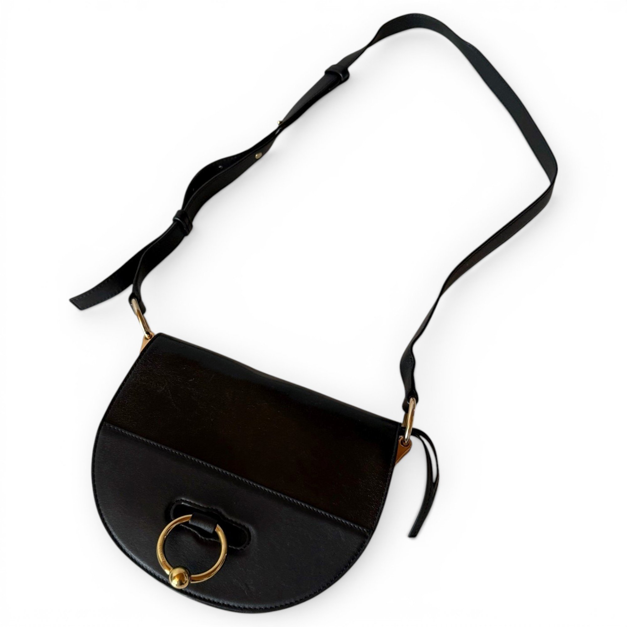 Pierce leather crossbody bag