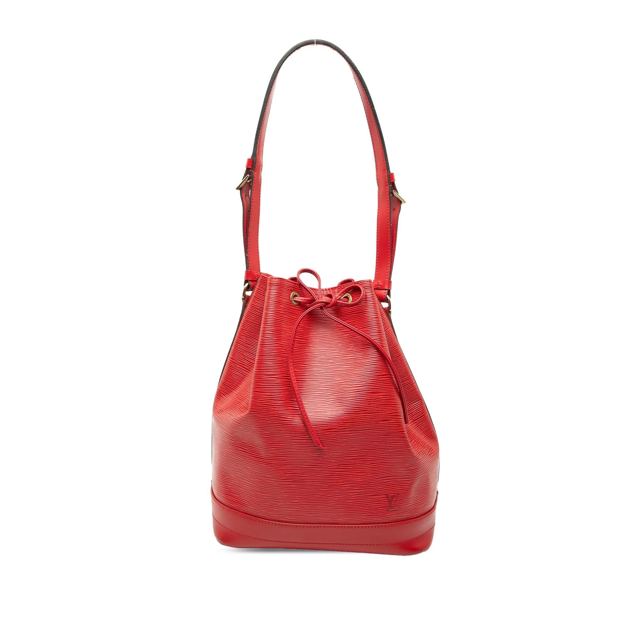 Bucket leather bag