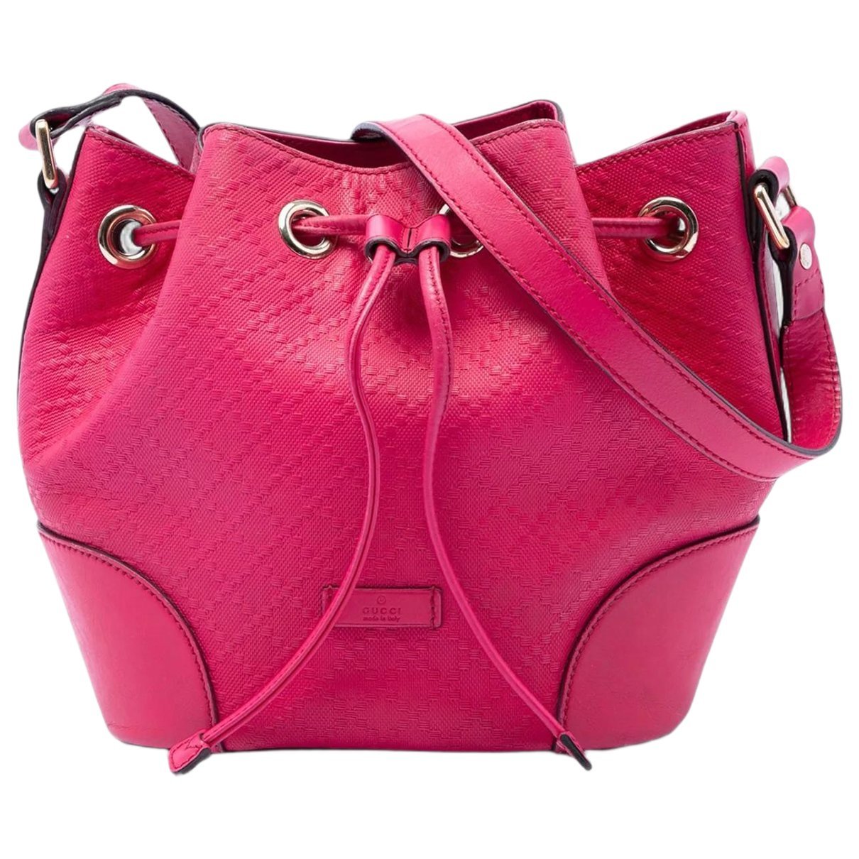 Gucci B leather bag