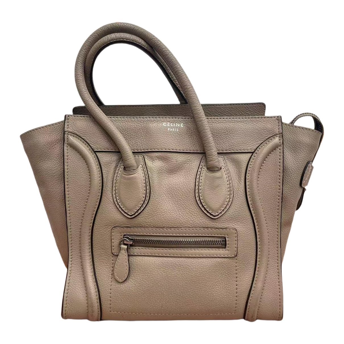 Luggage leather handbag