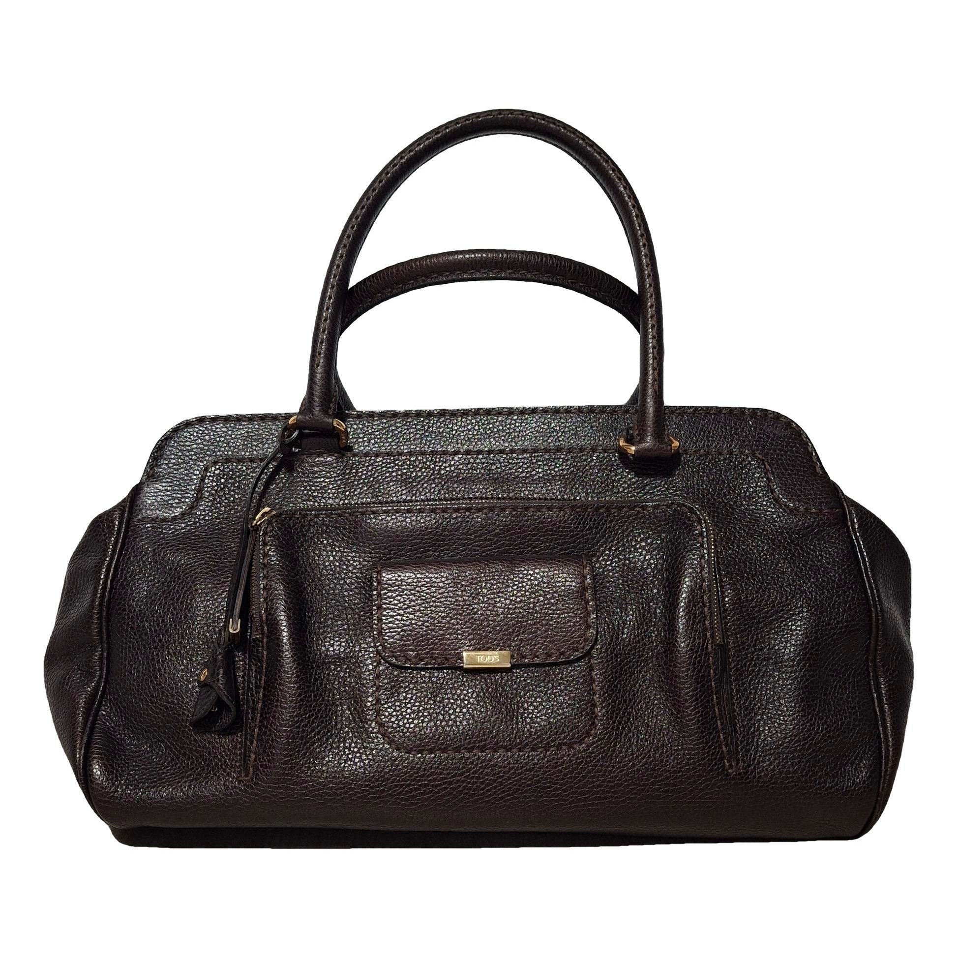 Leather handbag