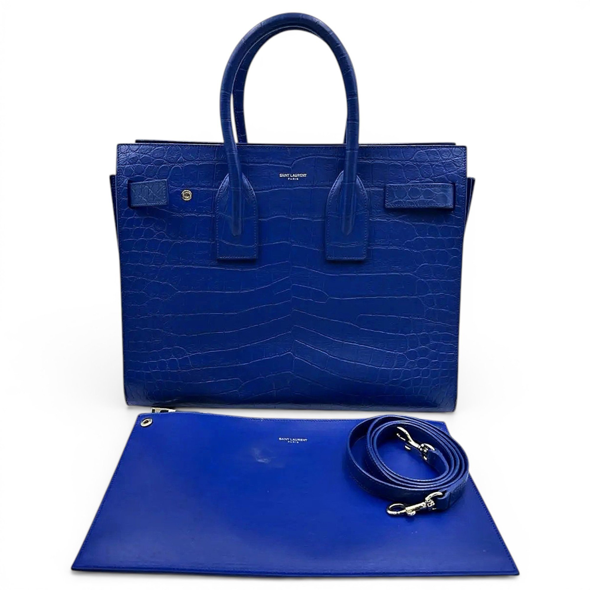 Sac de Jour leather crossbody bag