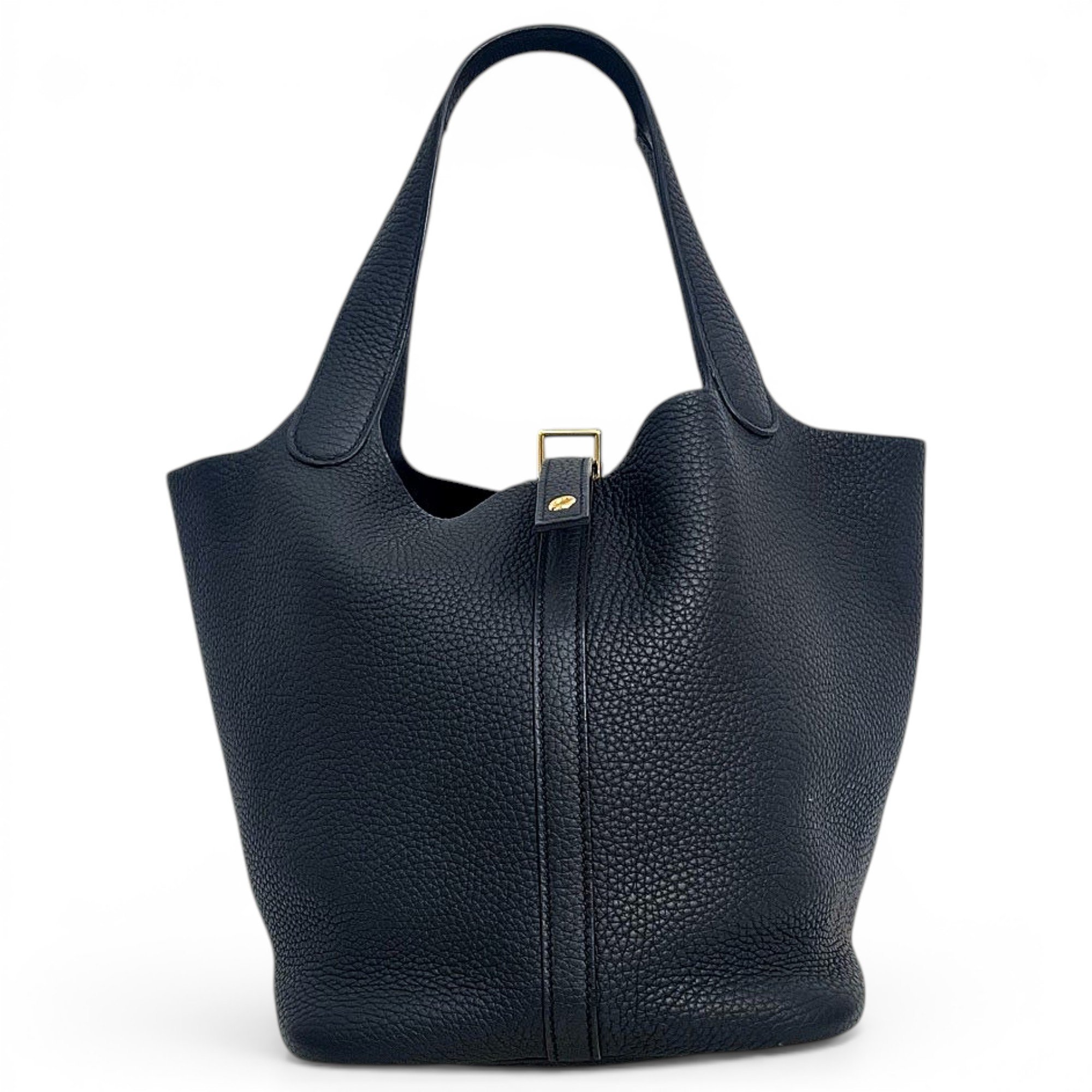 Picotin leather handbag