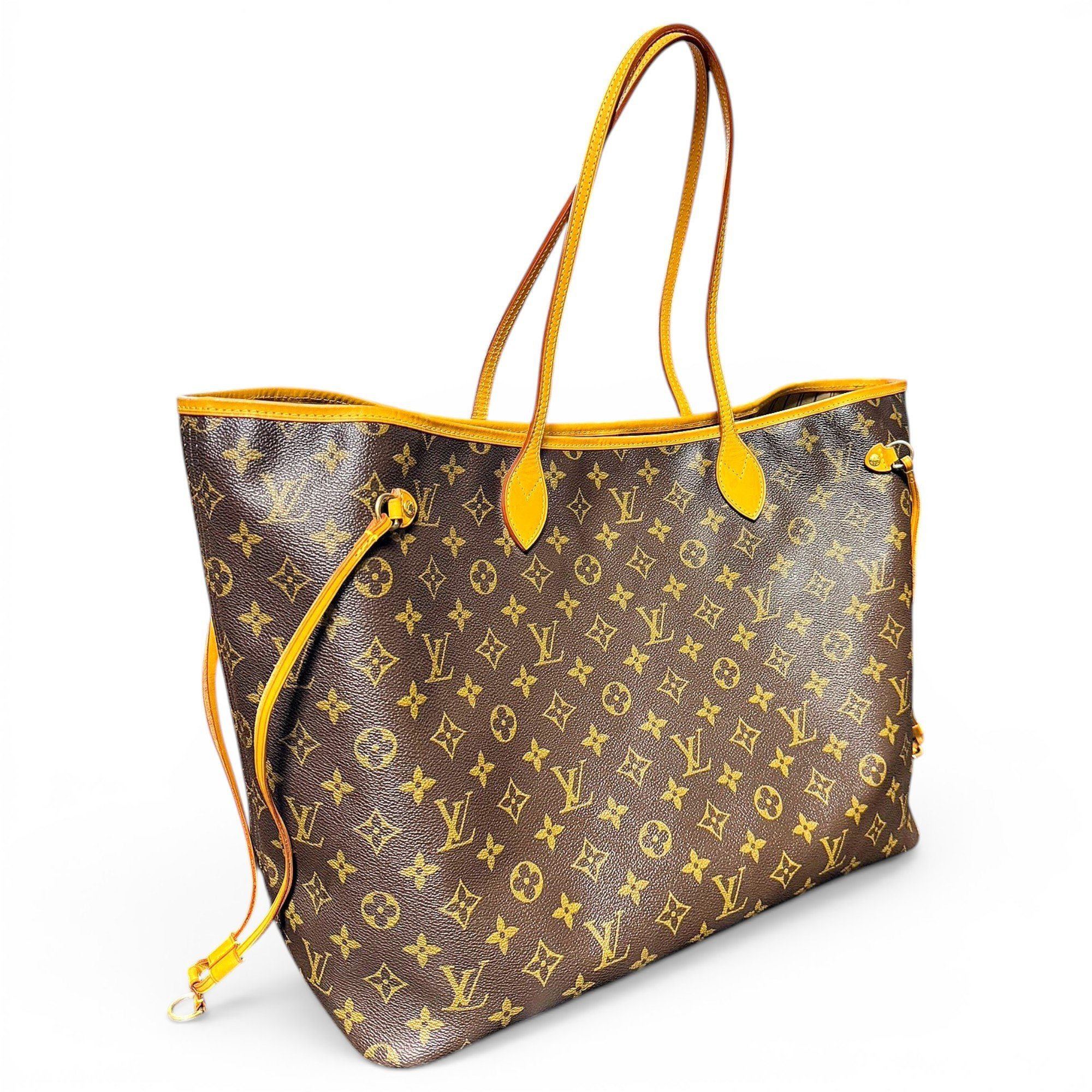 Neverfull patent leather tote