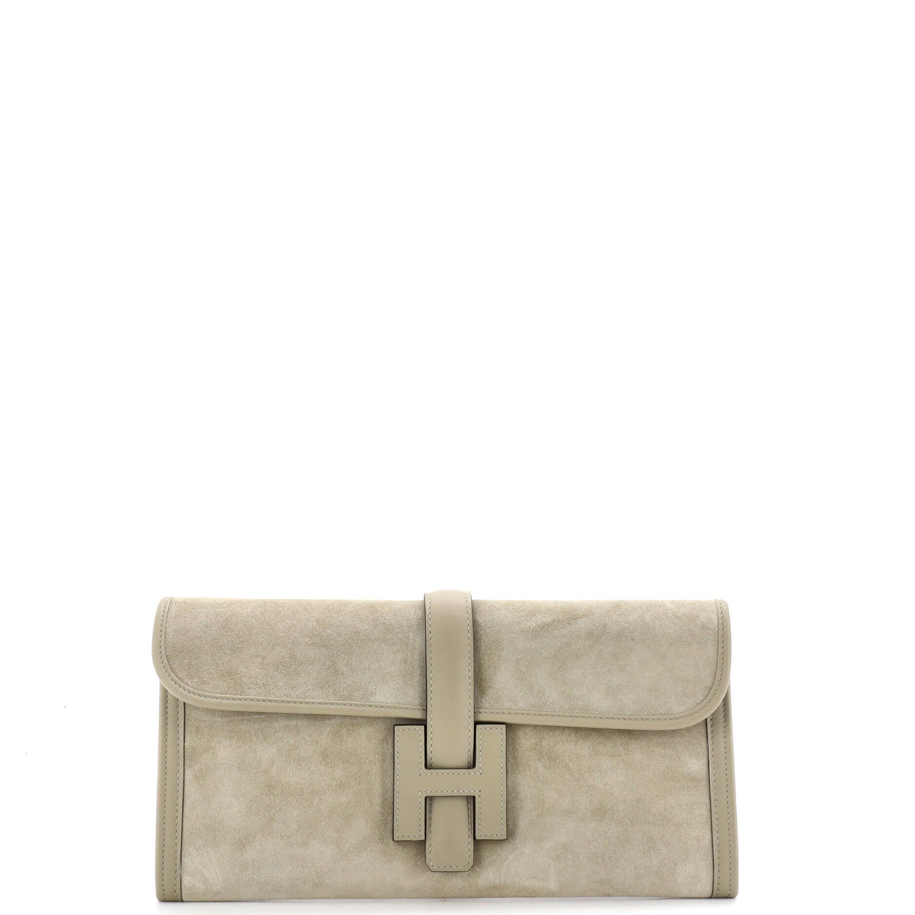 Jige Elan Clutch Doblis Suede 29
