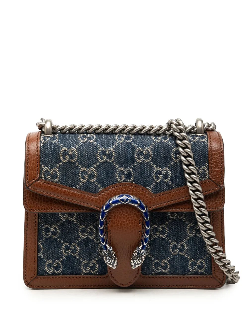 2016-2026 Small GG Denim Dionysus crossbody bag