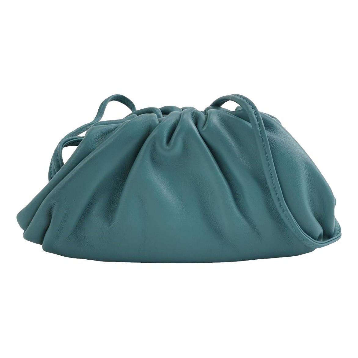 Pouch leather handbag