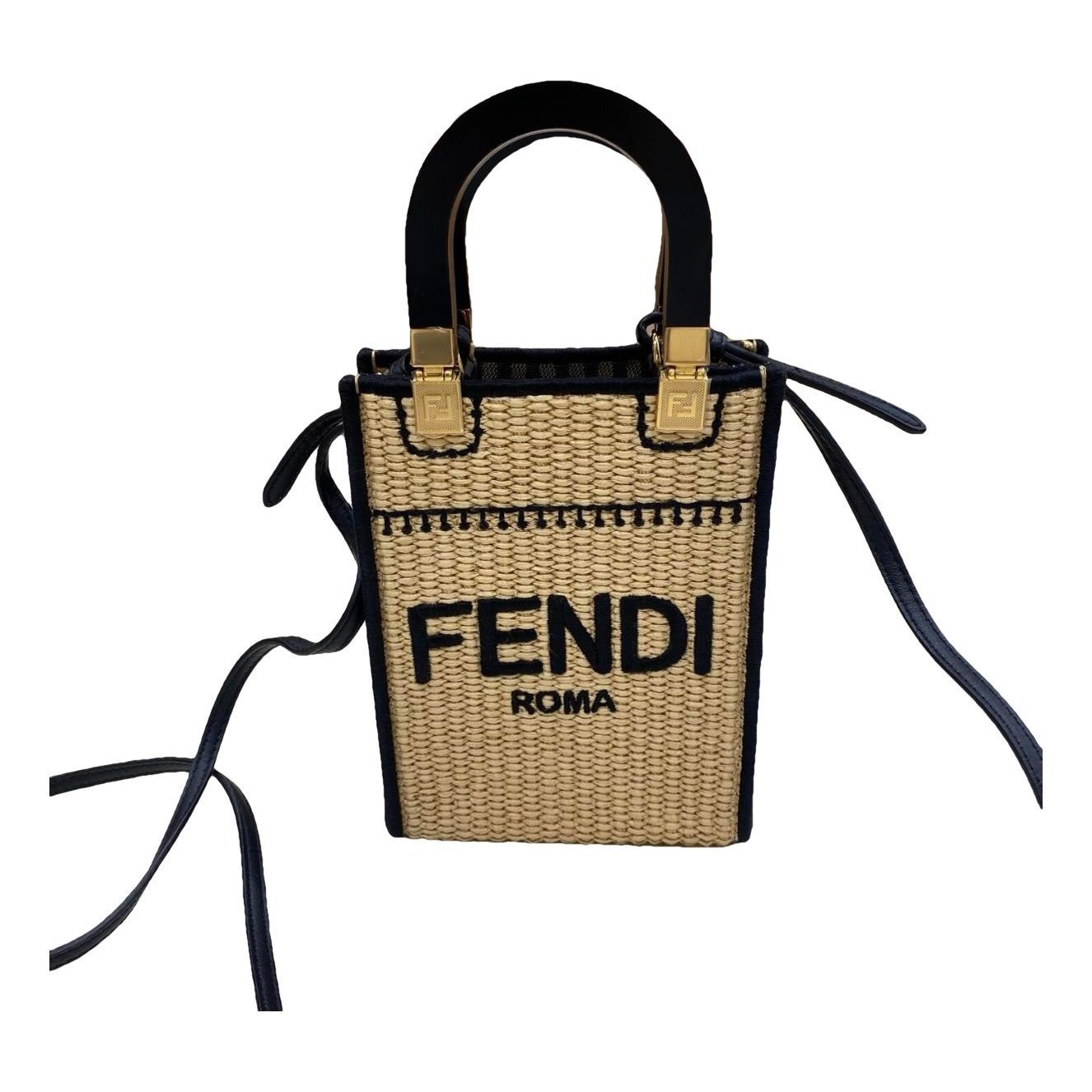 Linen handbag