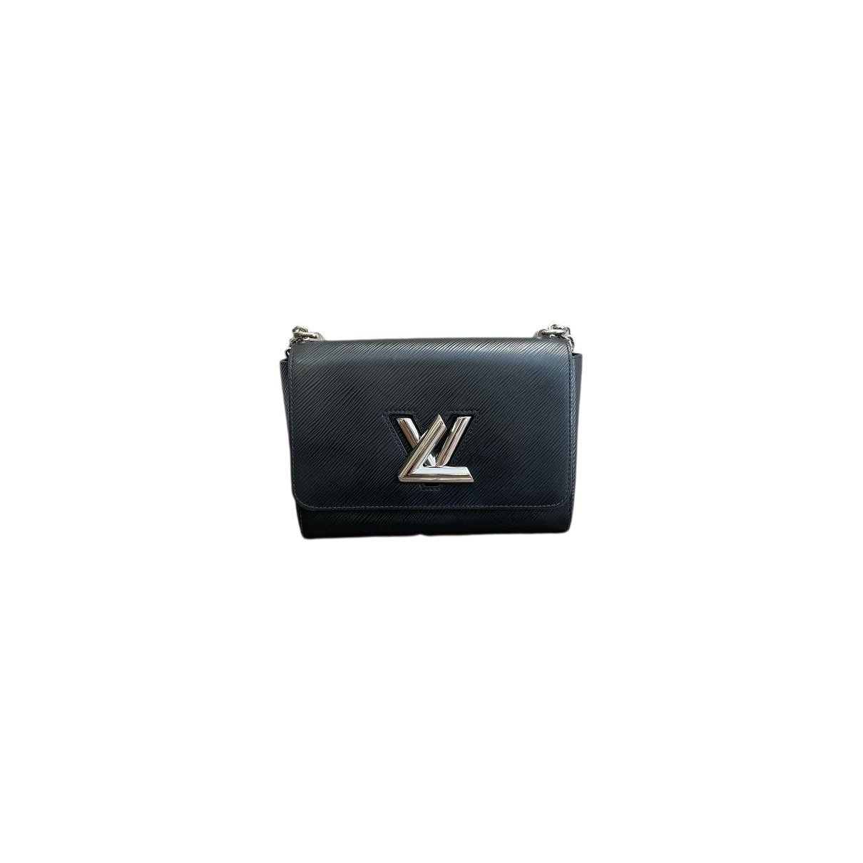 Twist leather handbag