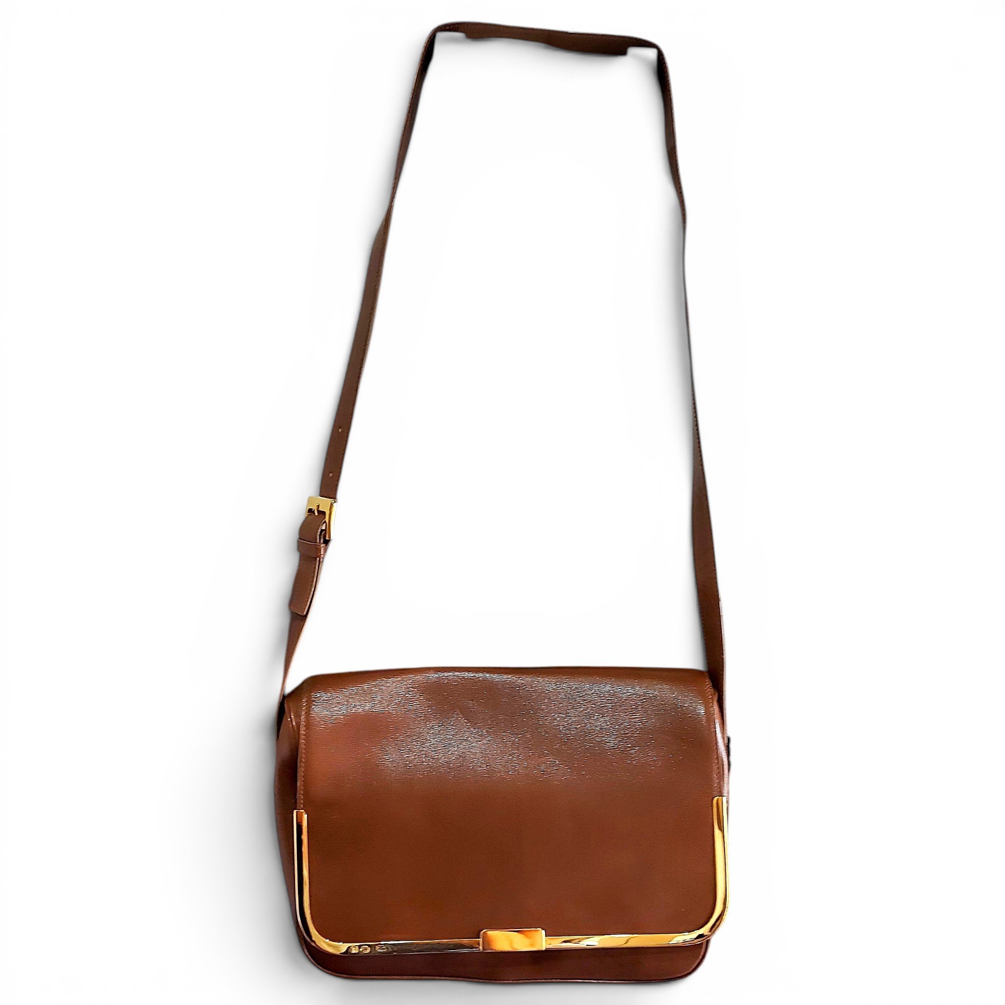 Leather crossbody bag