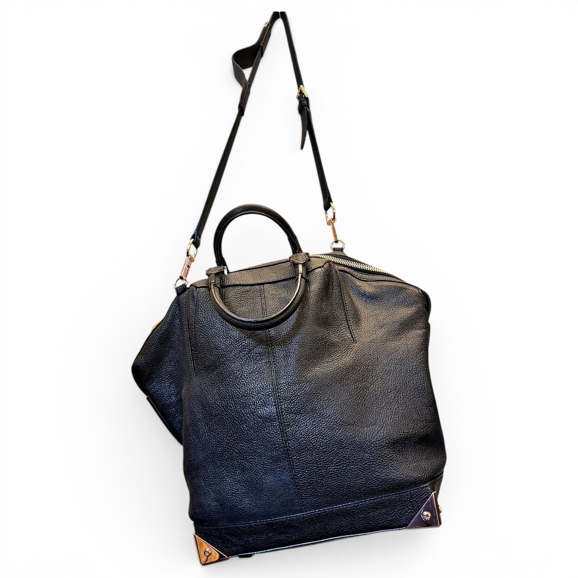 Attica leather tote