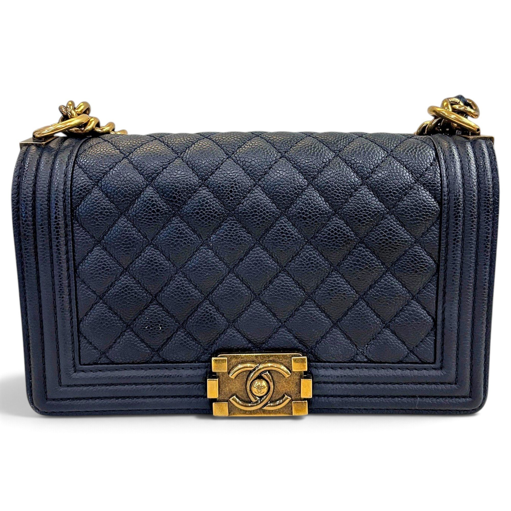 Boy leather crossbody bag