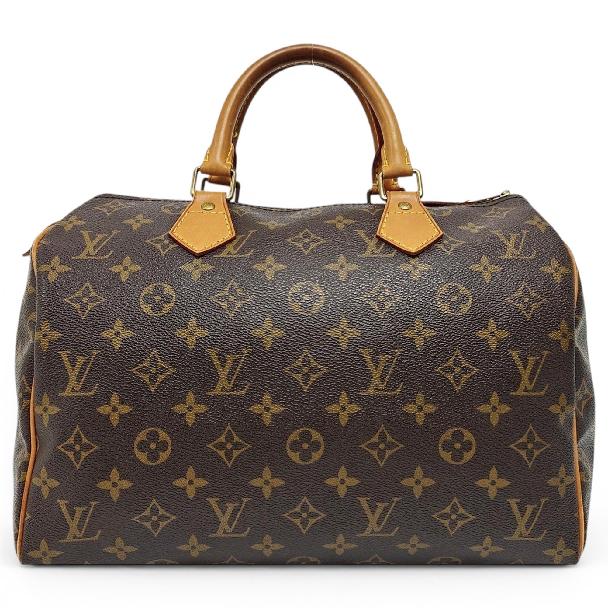 Nano Speedy / Mini HL leather handbag
