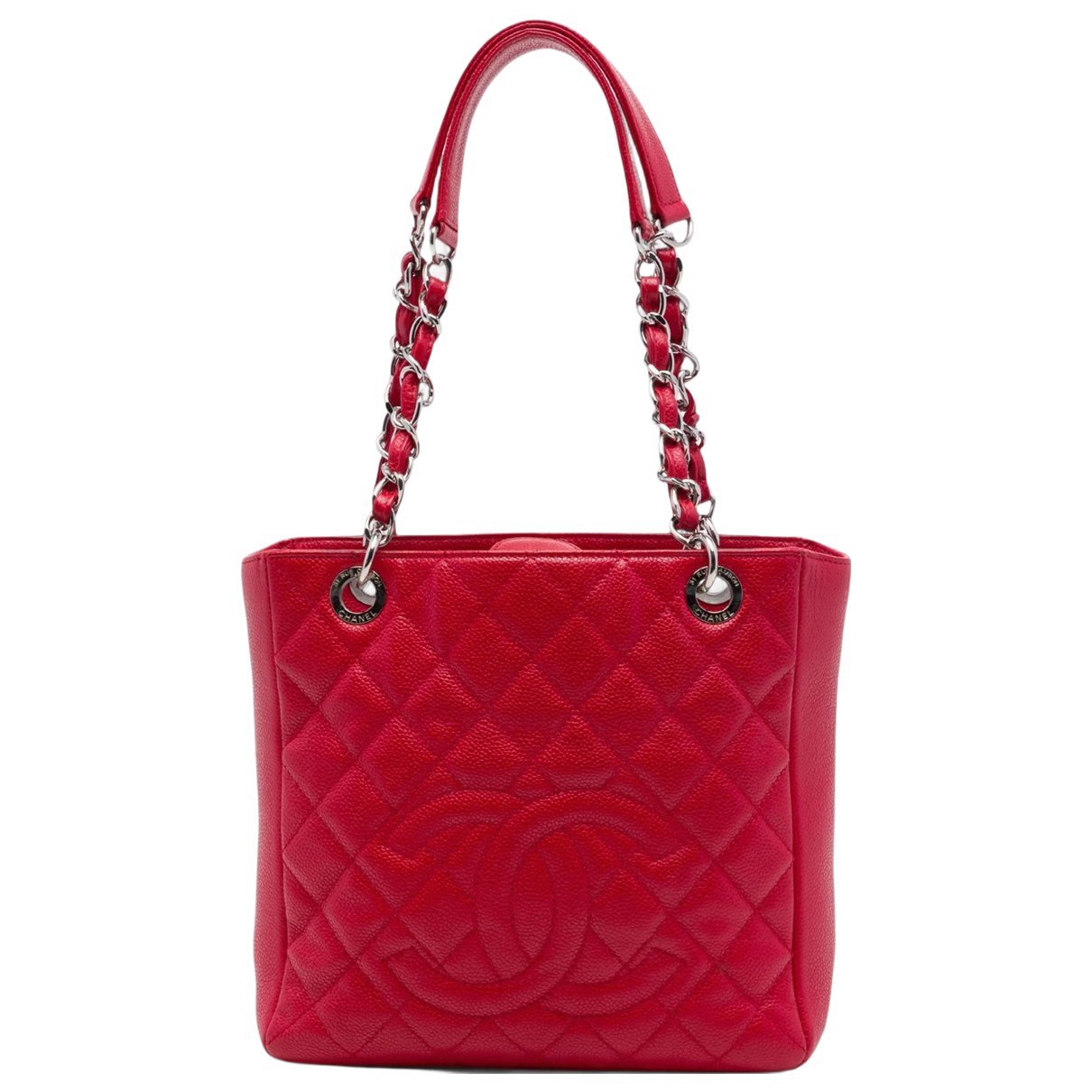 Petite Shopping Tote leather tote