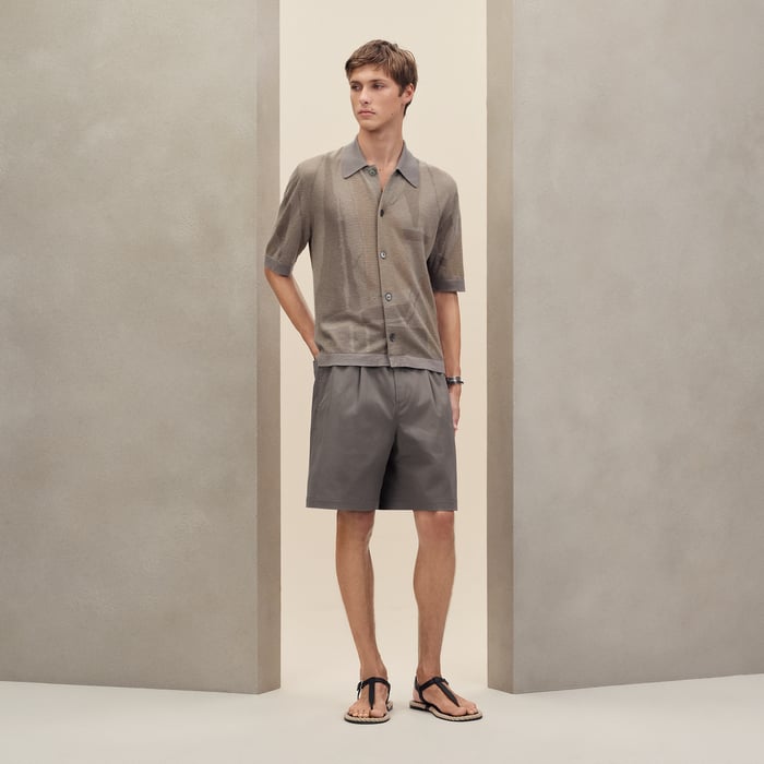 Gris Éléphant Malibu Shorts