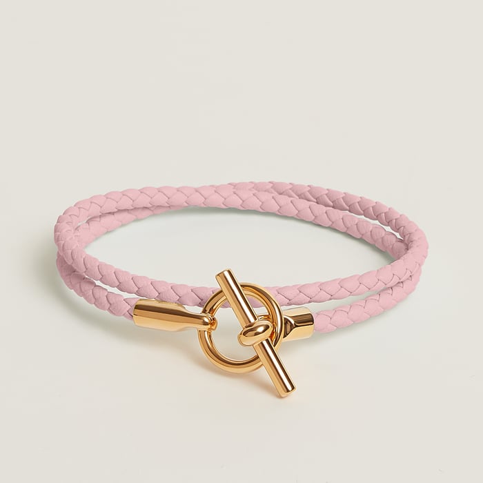 Rose Sakura Glenan Double Tour Bracelet