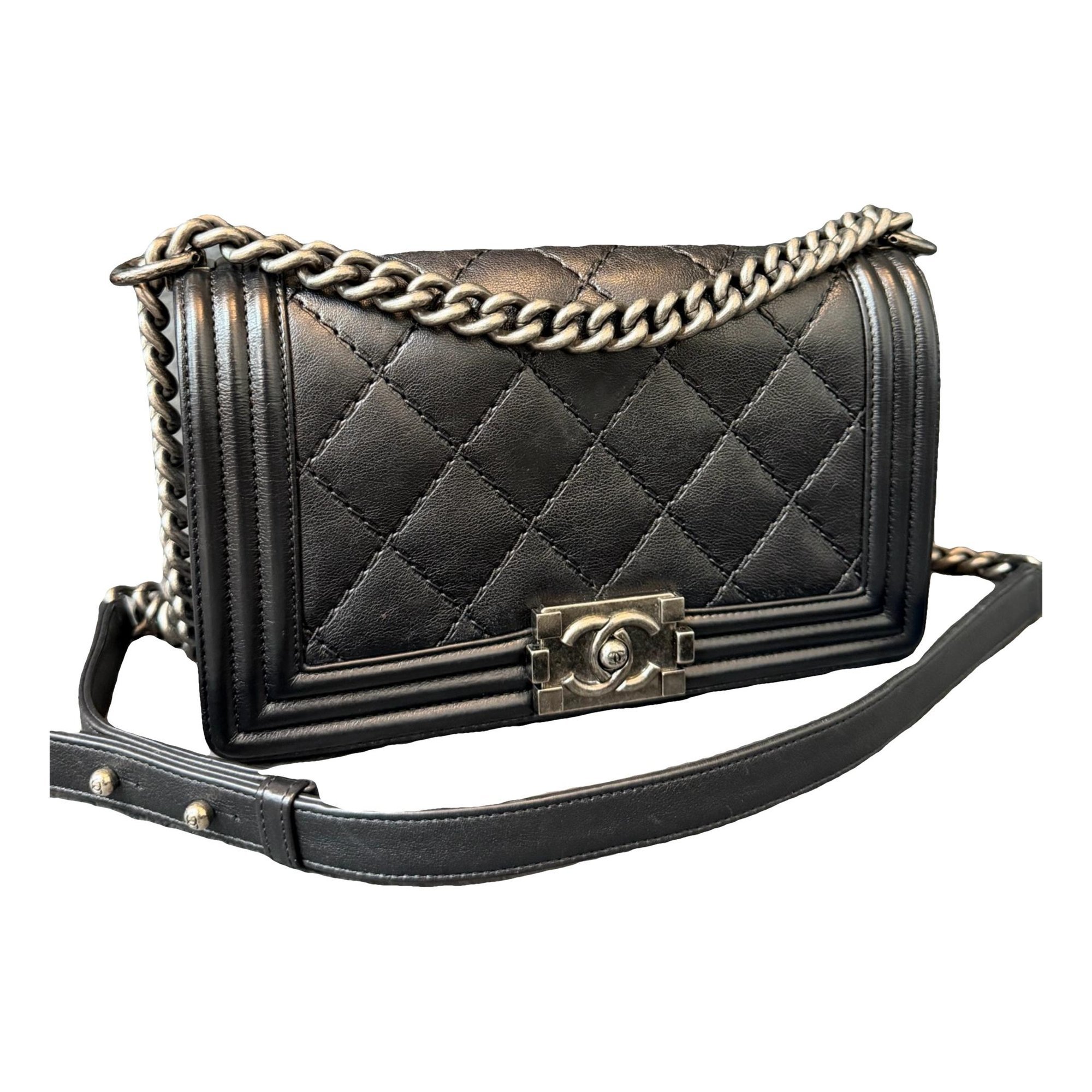 Boy leather handbag