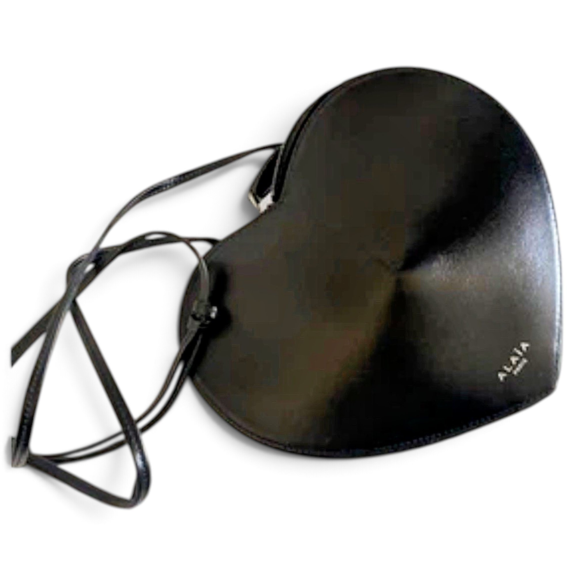 Alaia Le Coeur leather crossbody bag