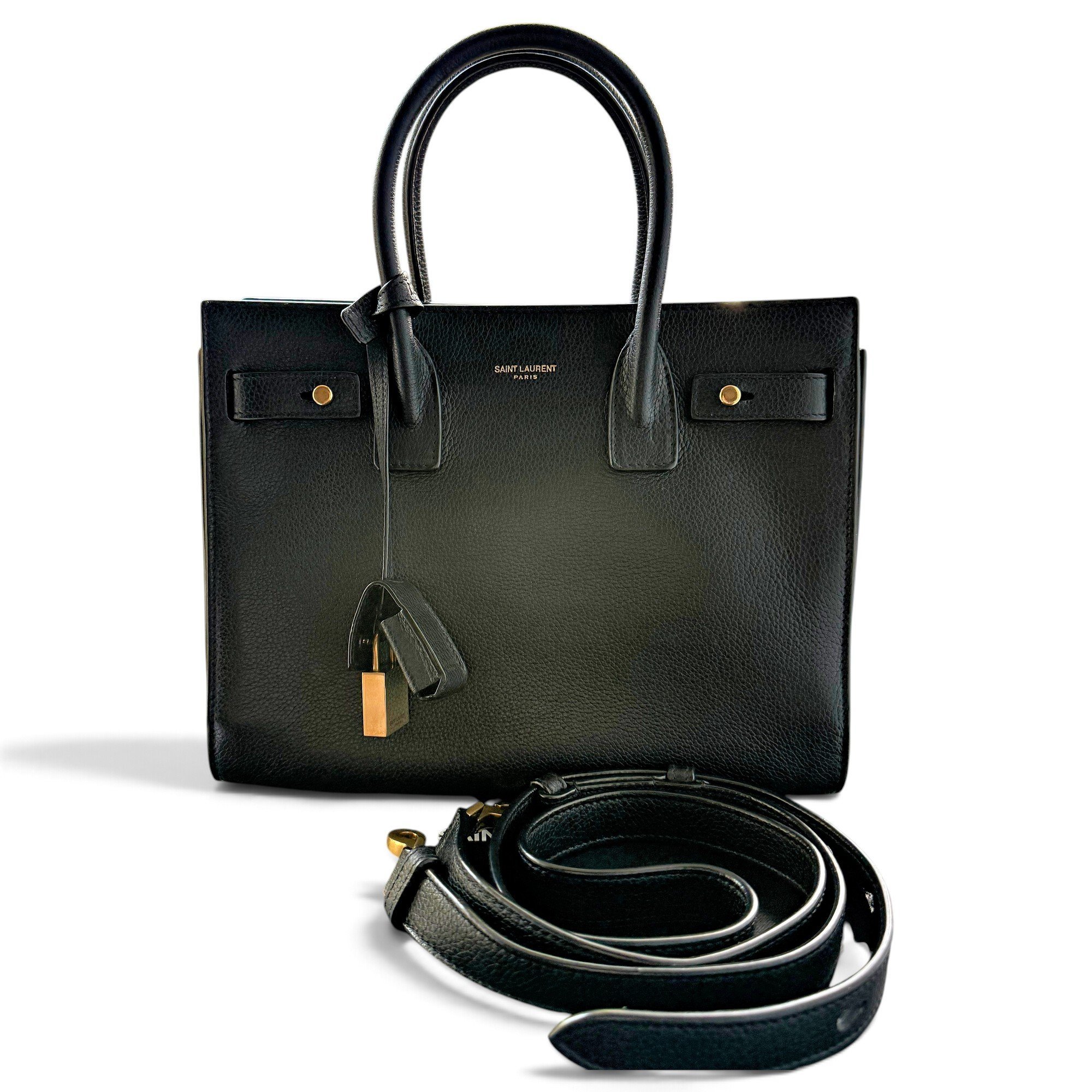 Sac de Jour leather tote