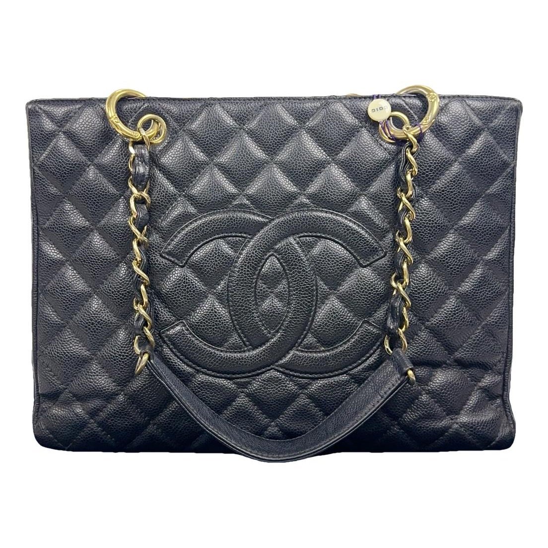 Grand shopping leather tote
