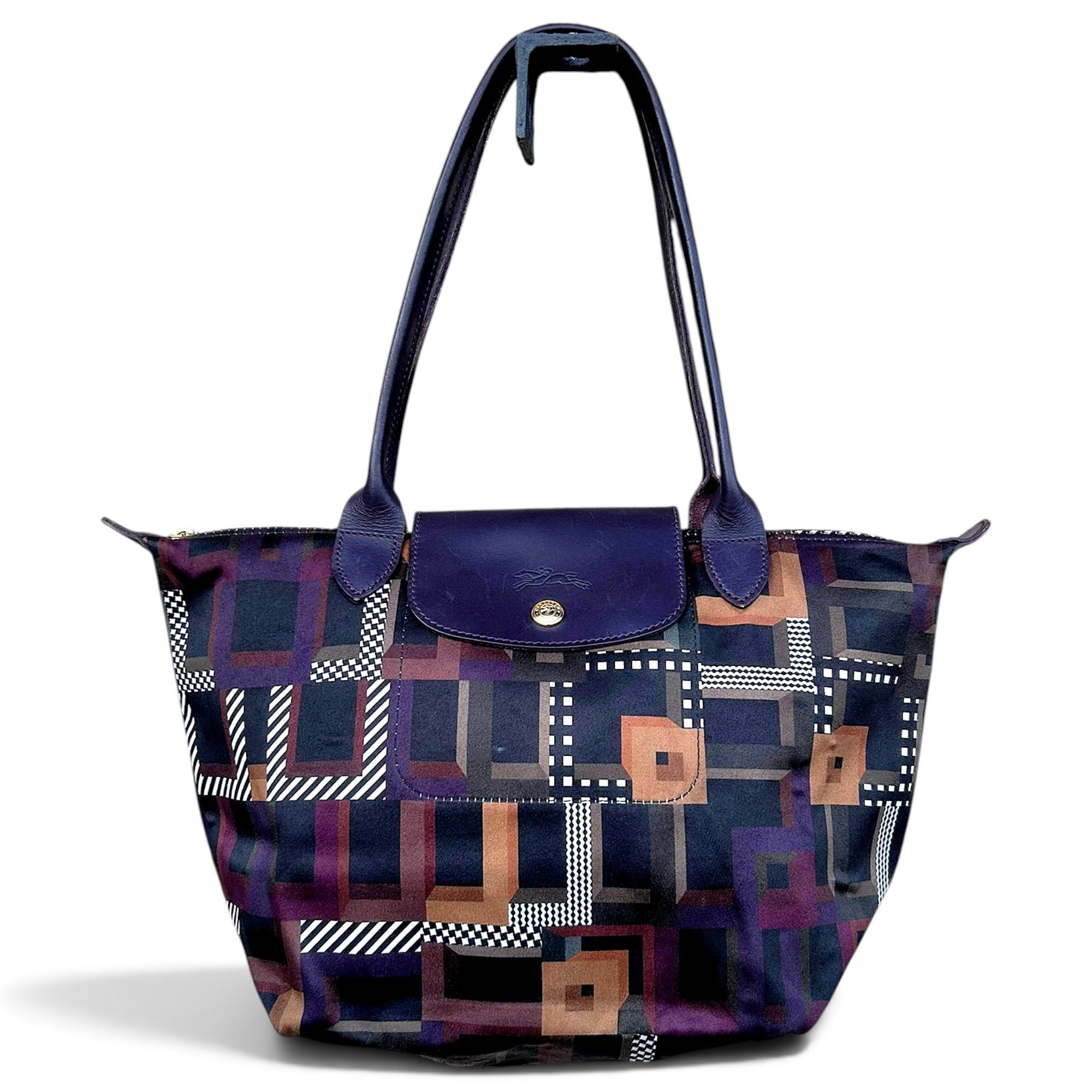 Pliage leather handbag