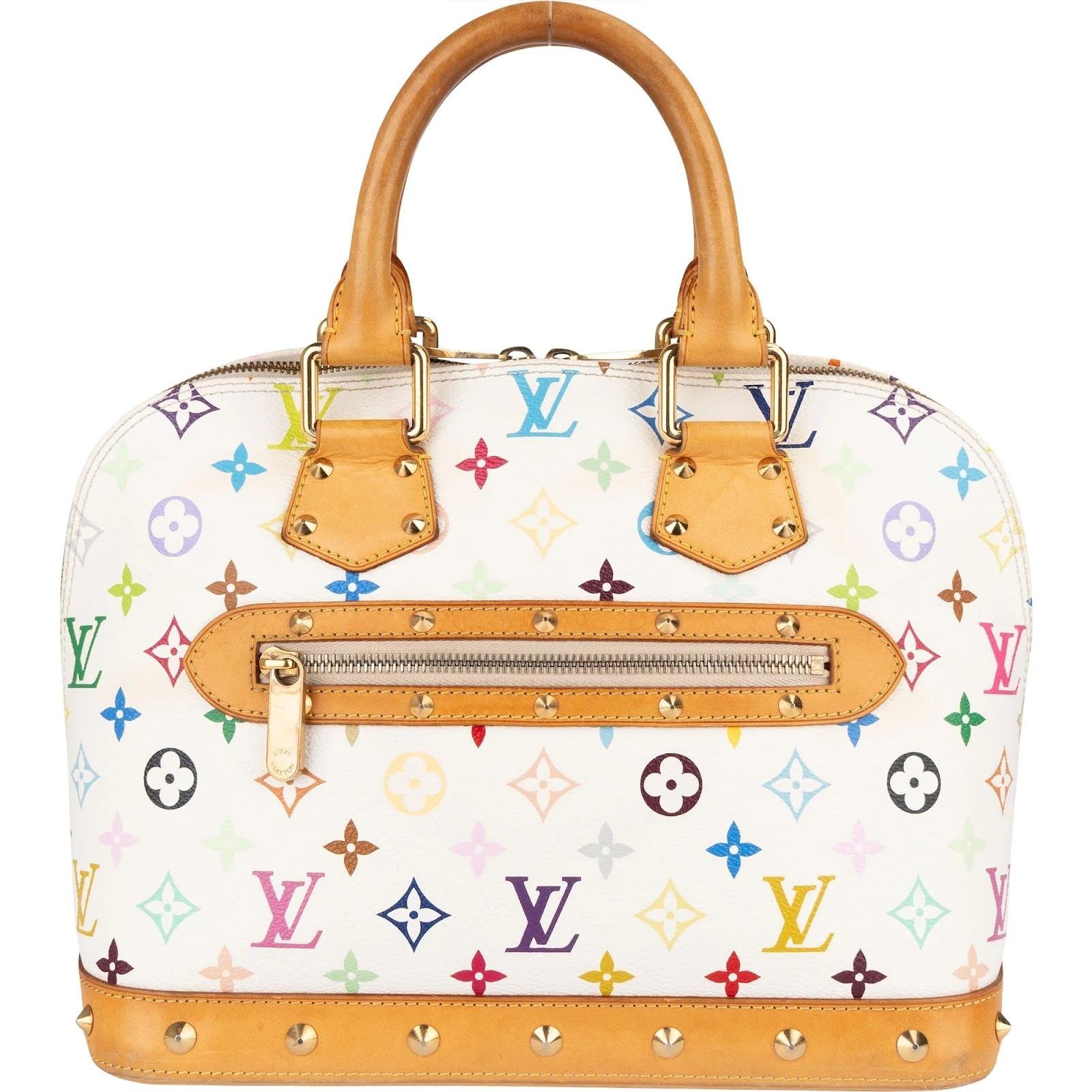 Alma leather handbag