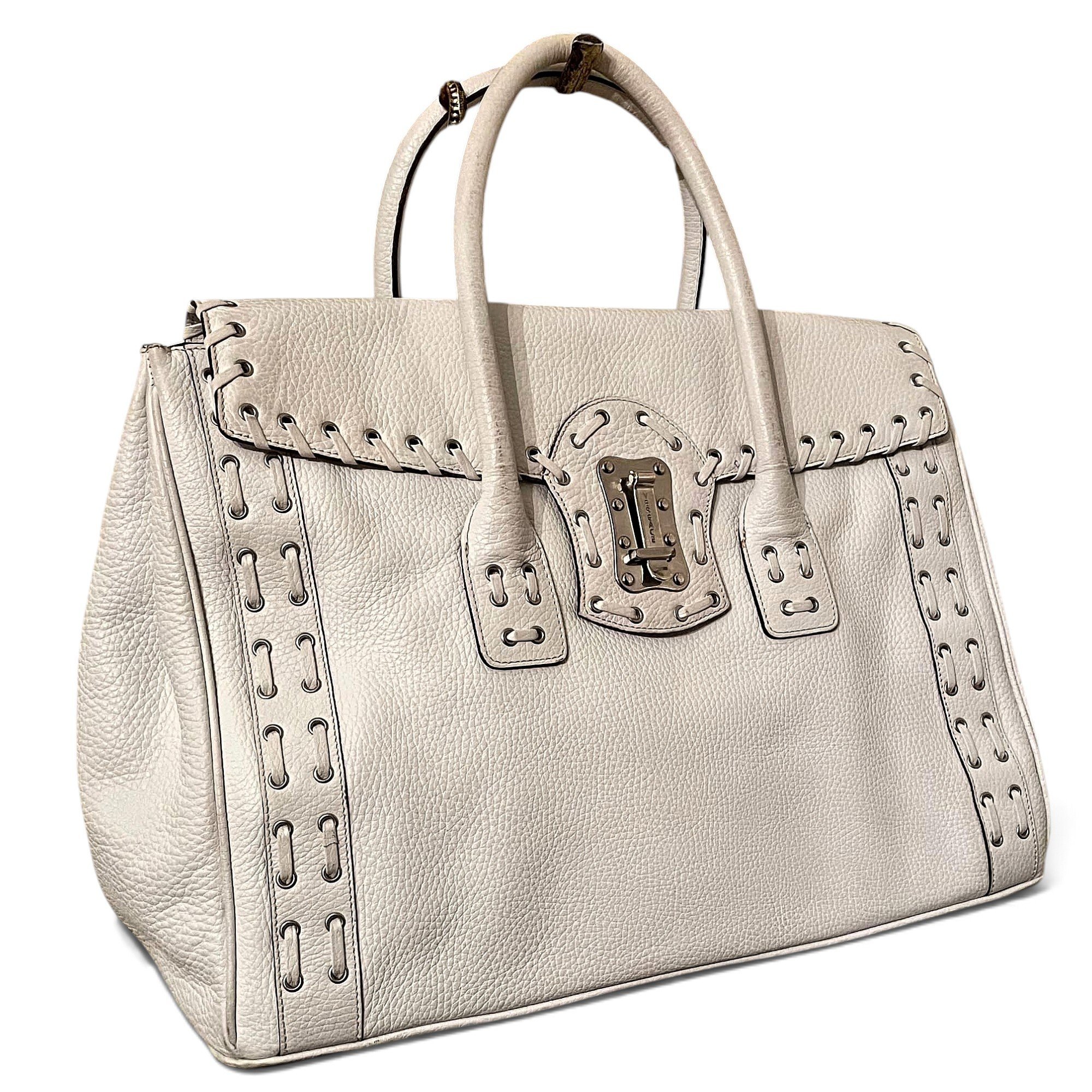 Leather handbag