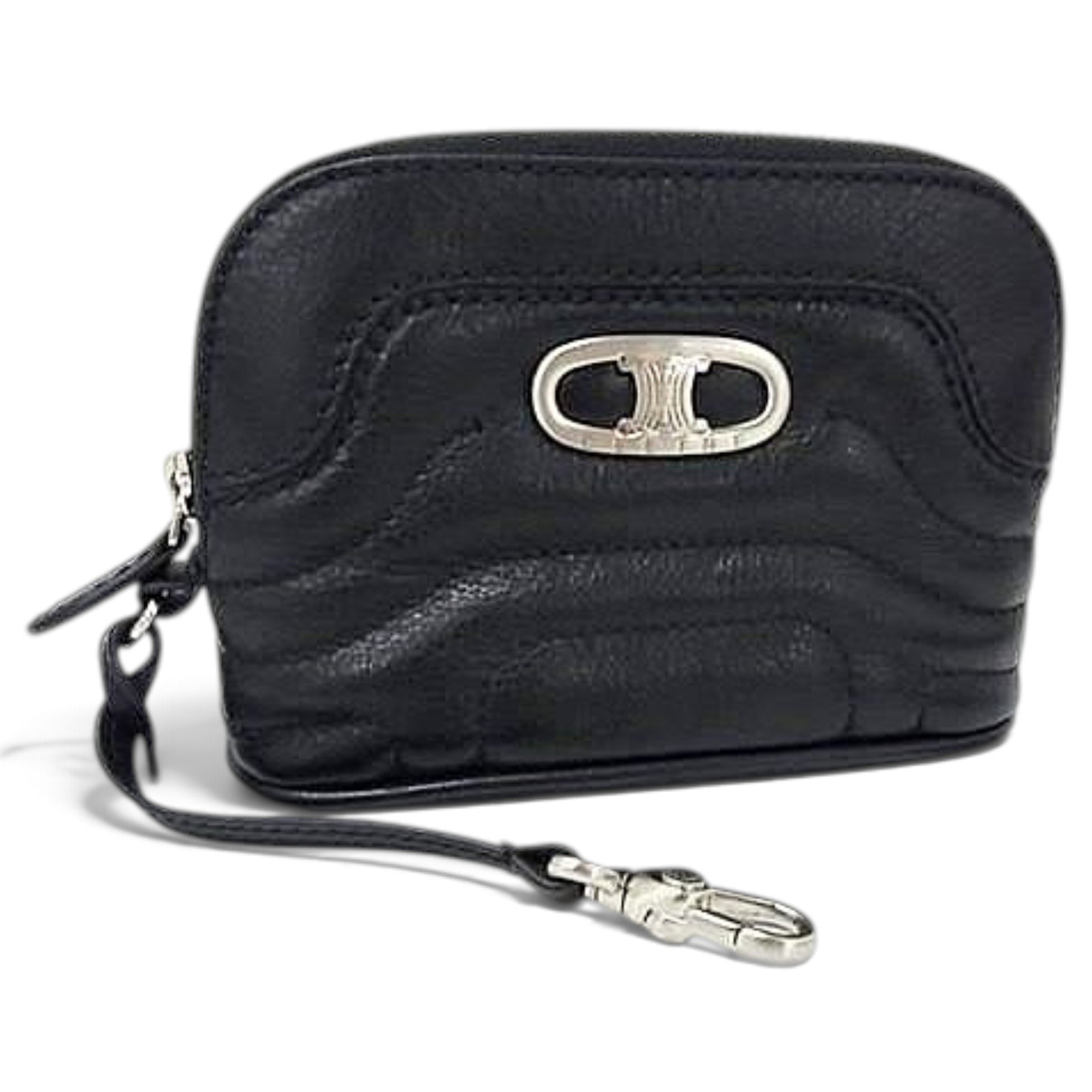Celine Triomphe leather mini bag