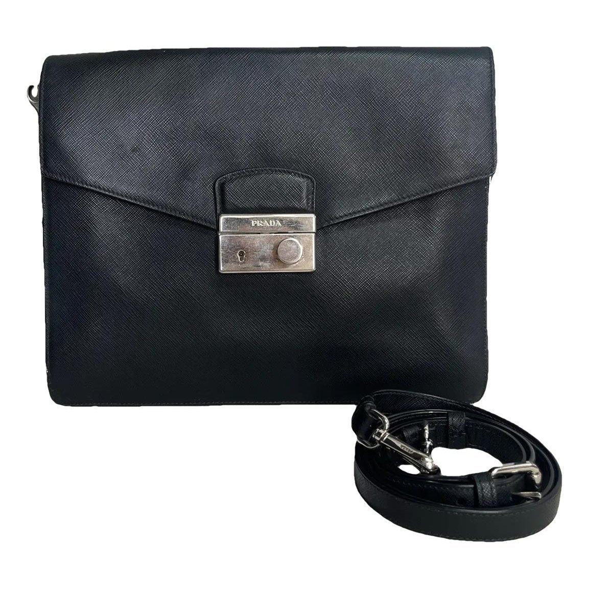 Leather crossbody bag