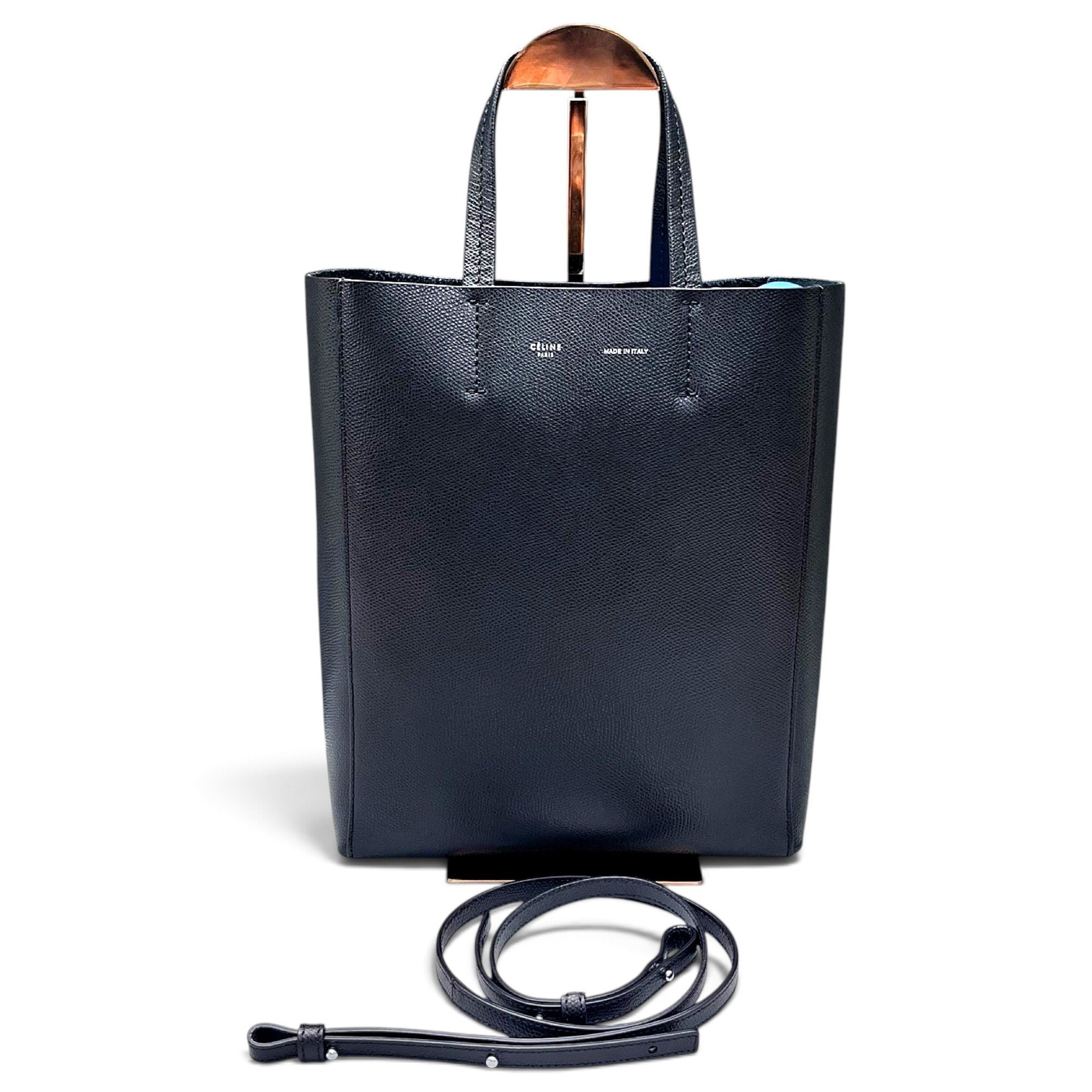 Cabas leather tote