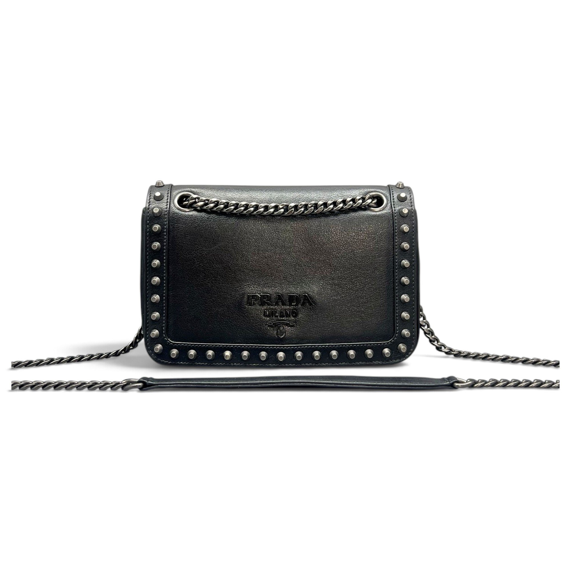 Leather crossbody bag