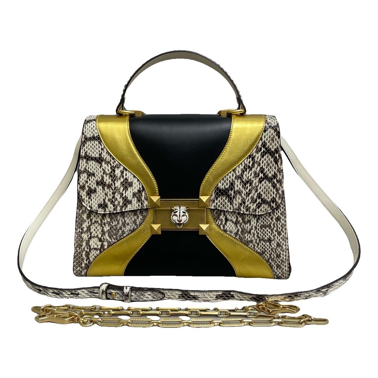Osiride leather handbag