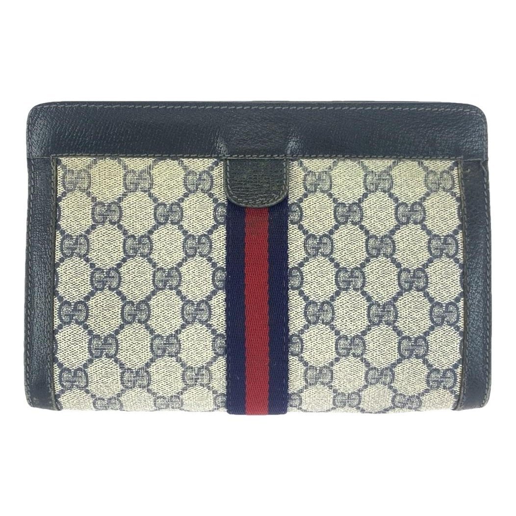 Neo Vintage leather clutch bag