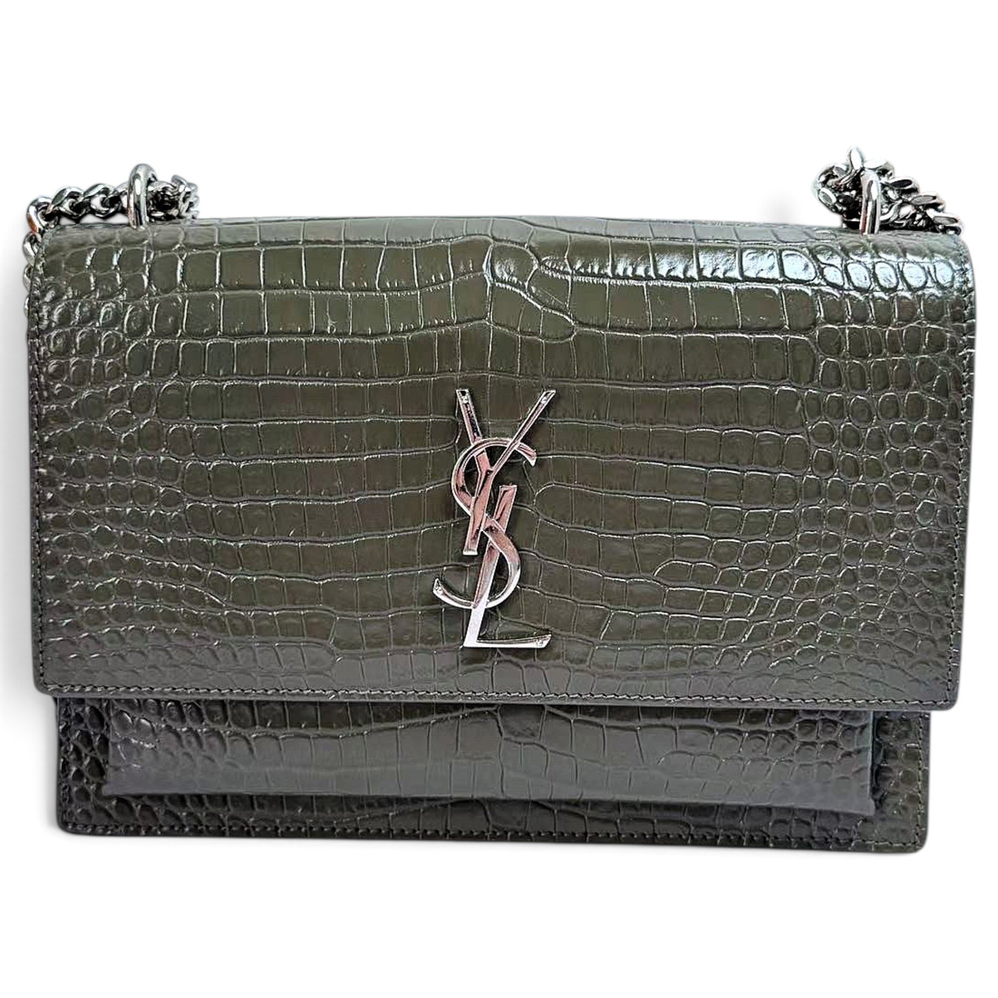 Sunset leather handbag