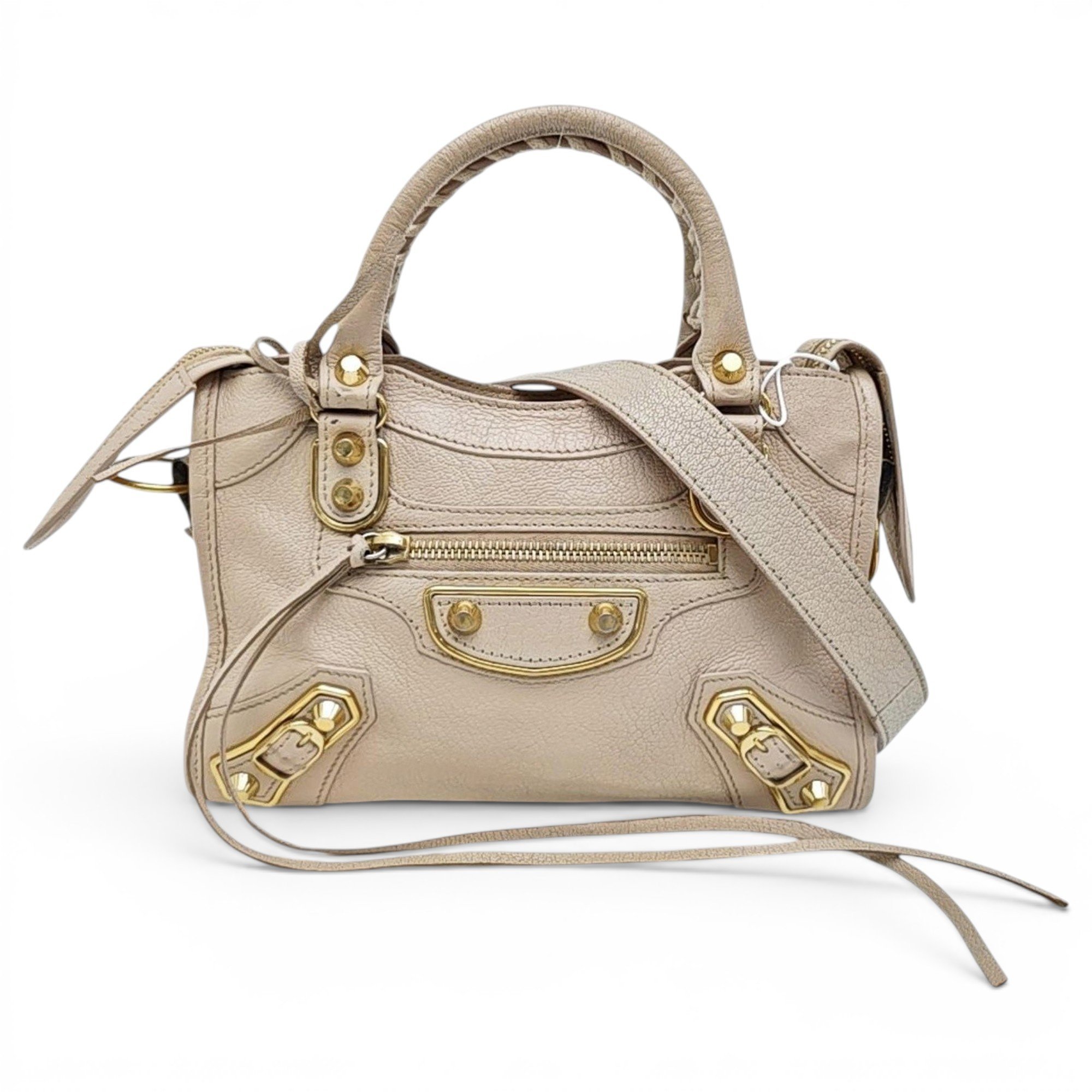 Leather handbag