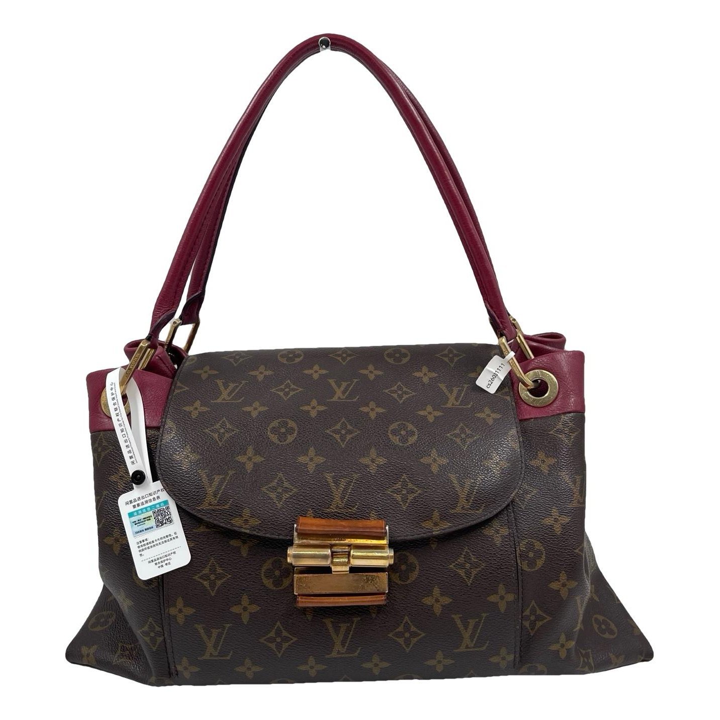Olympe leather handbag