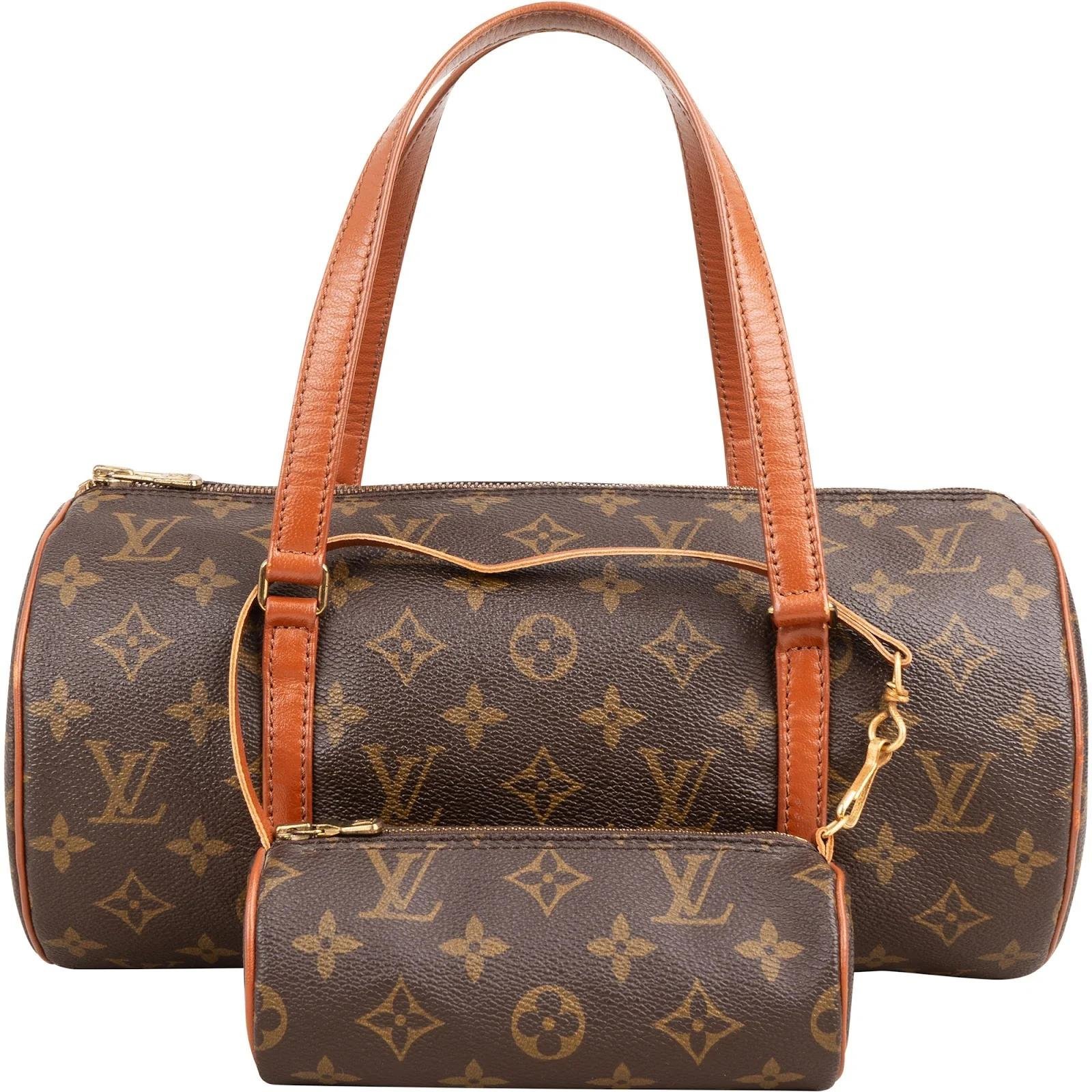 Papillon leather handbag